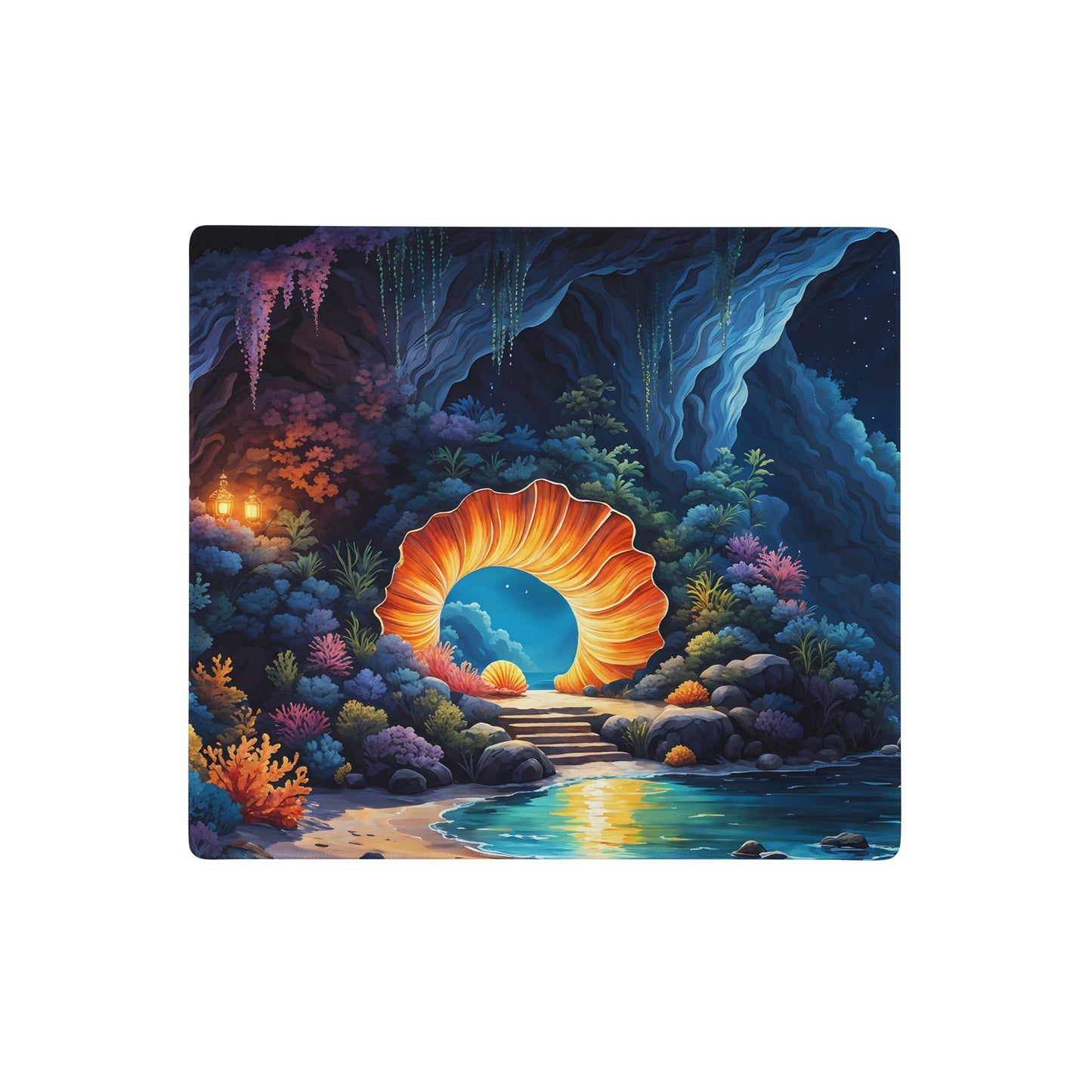 Moonlit shore Gaming Mouse Pad - Mouse Pads - Discovery Co.