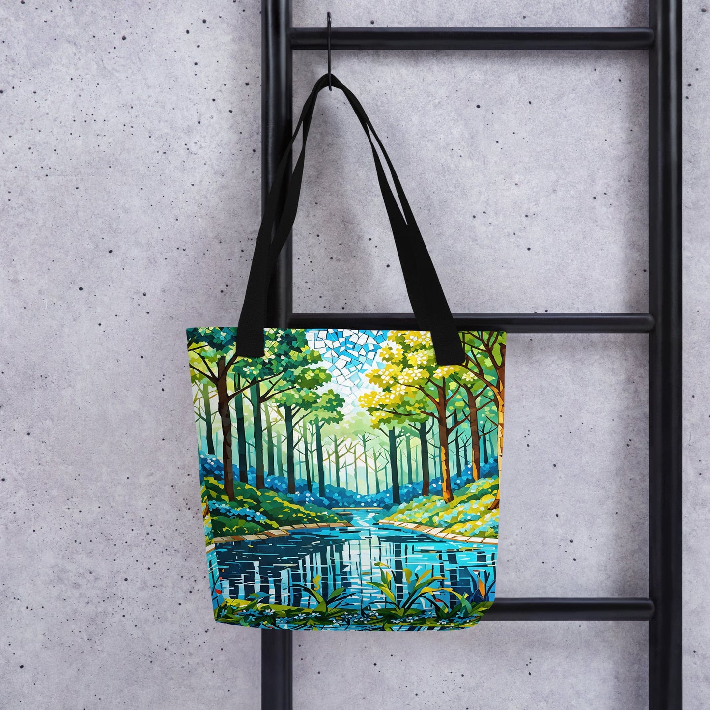Mosaic Forest Tote Bag - Tote Bags - Discovery Co.