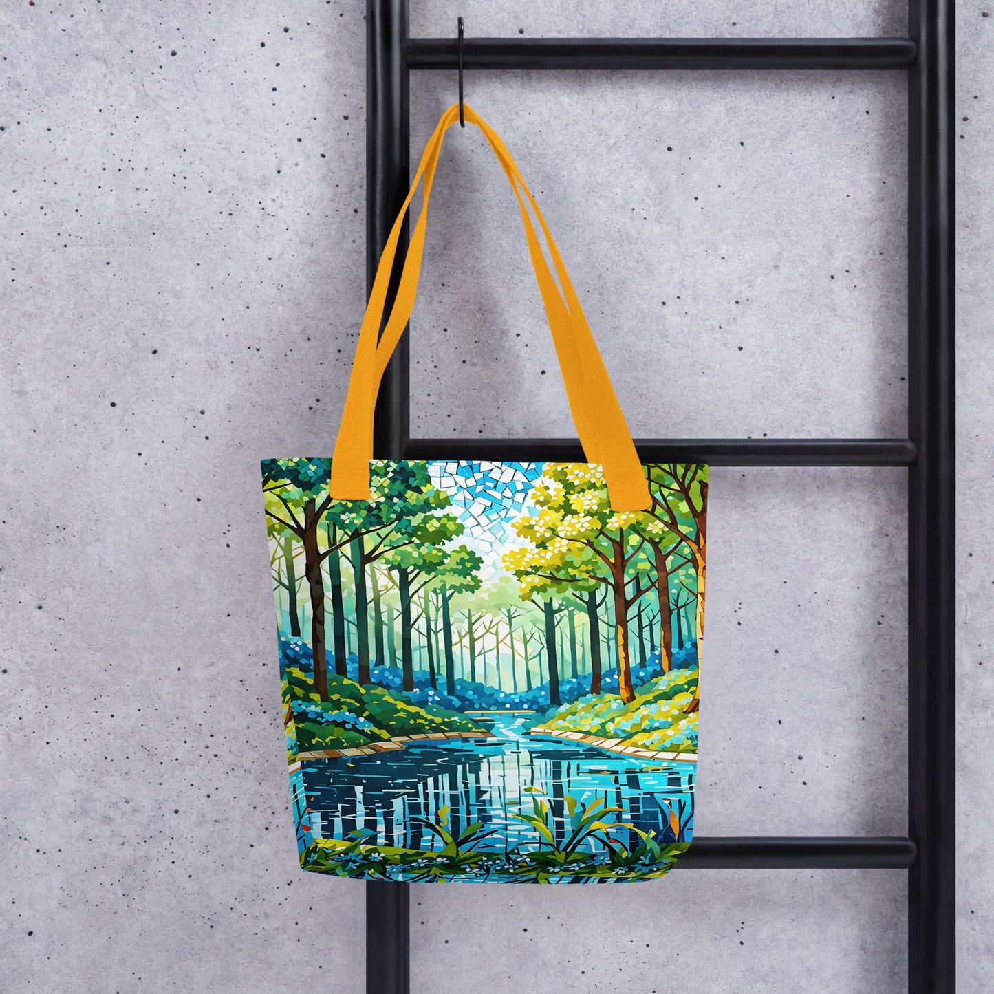 Mosaic Forest Tote Bag - Tote Bags - Discovery Co.