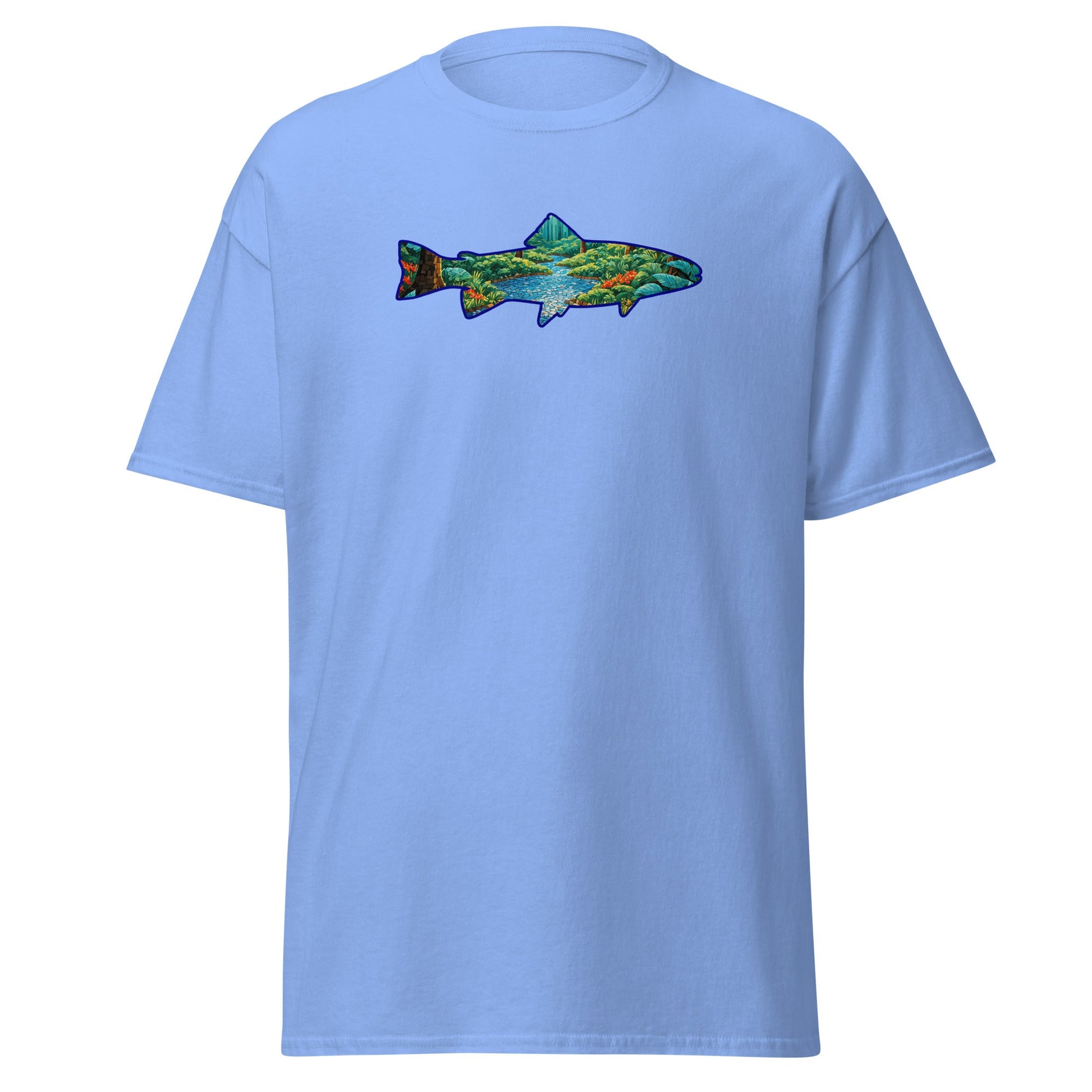 Mosaic Forest Trout Women's (Unisex) Classic Tee - Women's Shirts - Discovery Co.