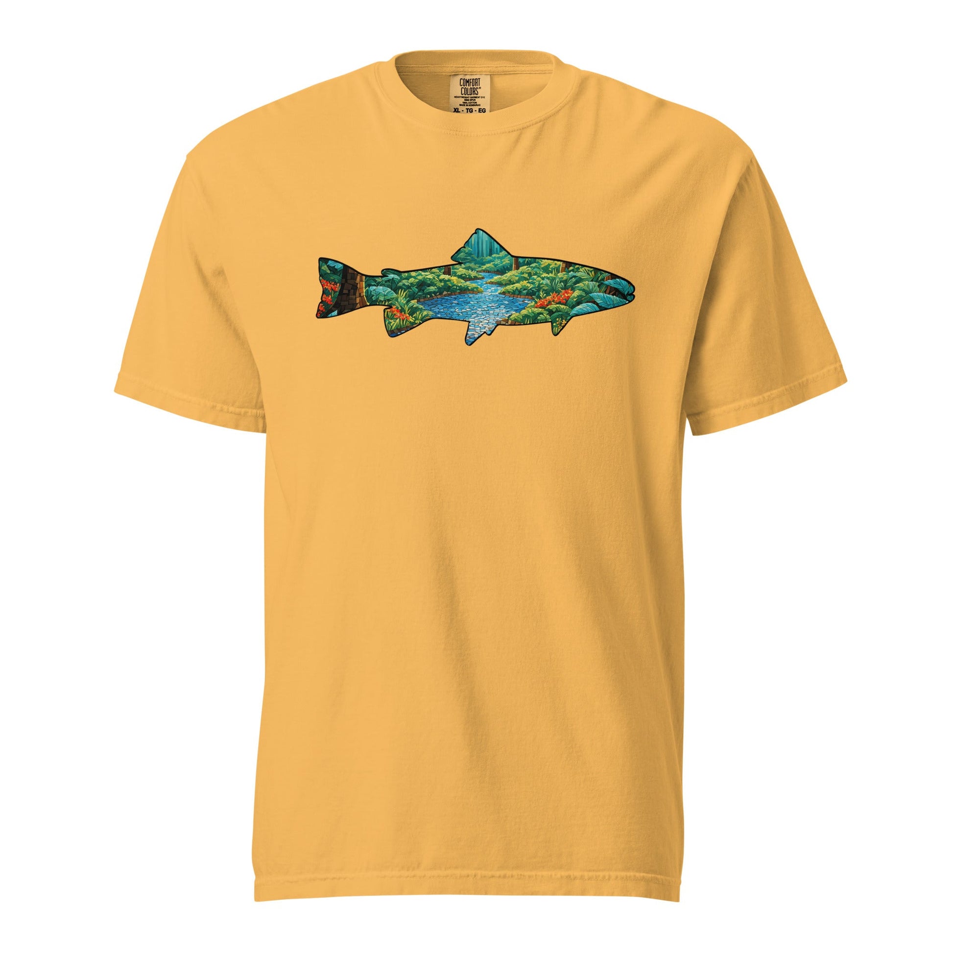 Mosaic Forest Trout Women's (Unisex) Premium Tee - Women's Shirts - Discovery Co.