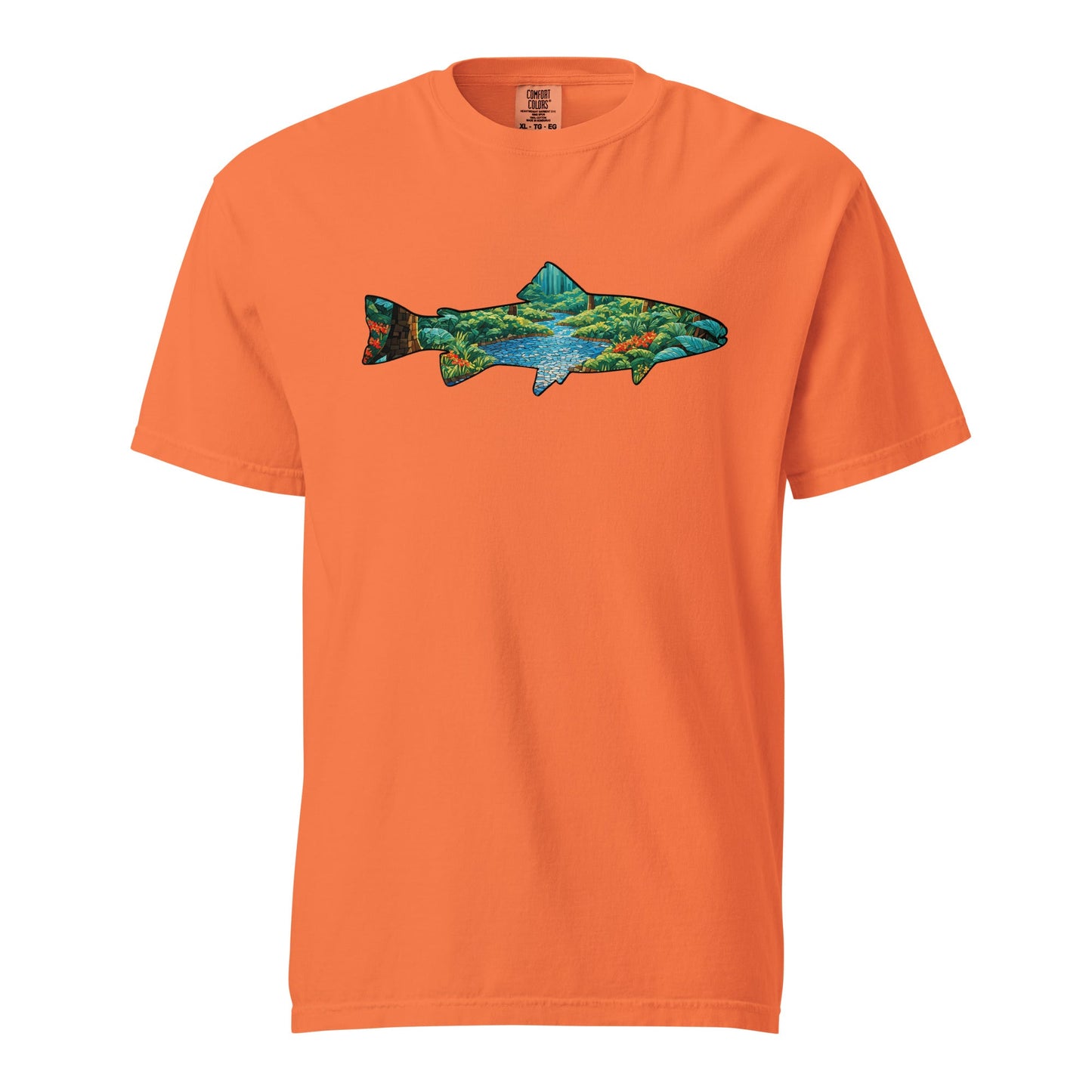 Mosaic Forest Trout Women's (Unisex) Premium Tee - Women's Shirts - Discovery Co.
