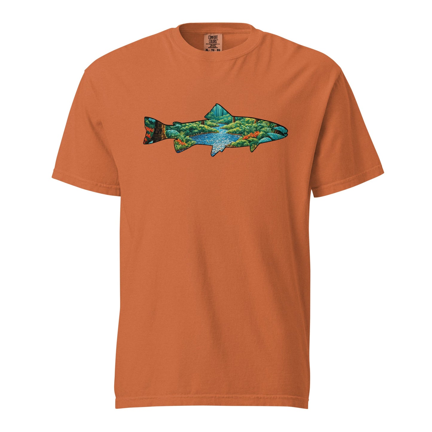 Mosaic Forest Trout Women's (Unisex) Premium Tee - Women's Shirts - Discovery Co.