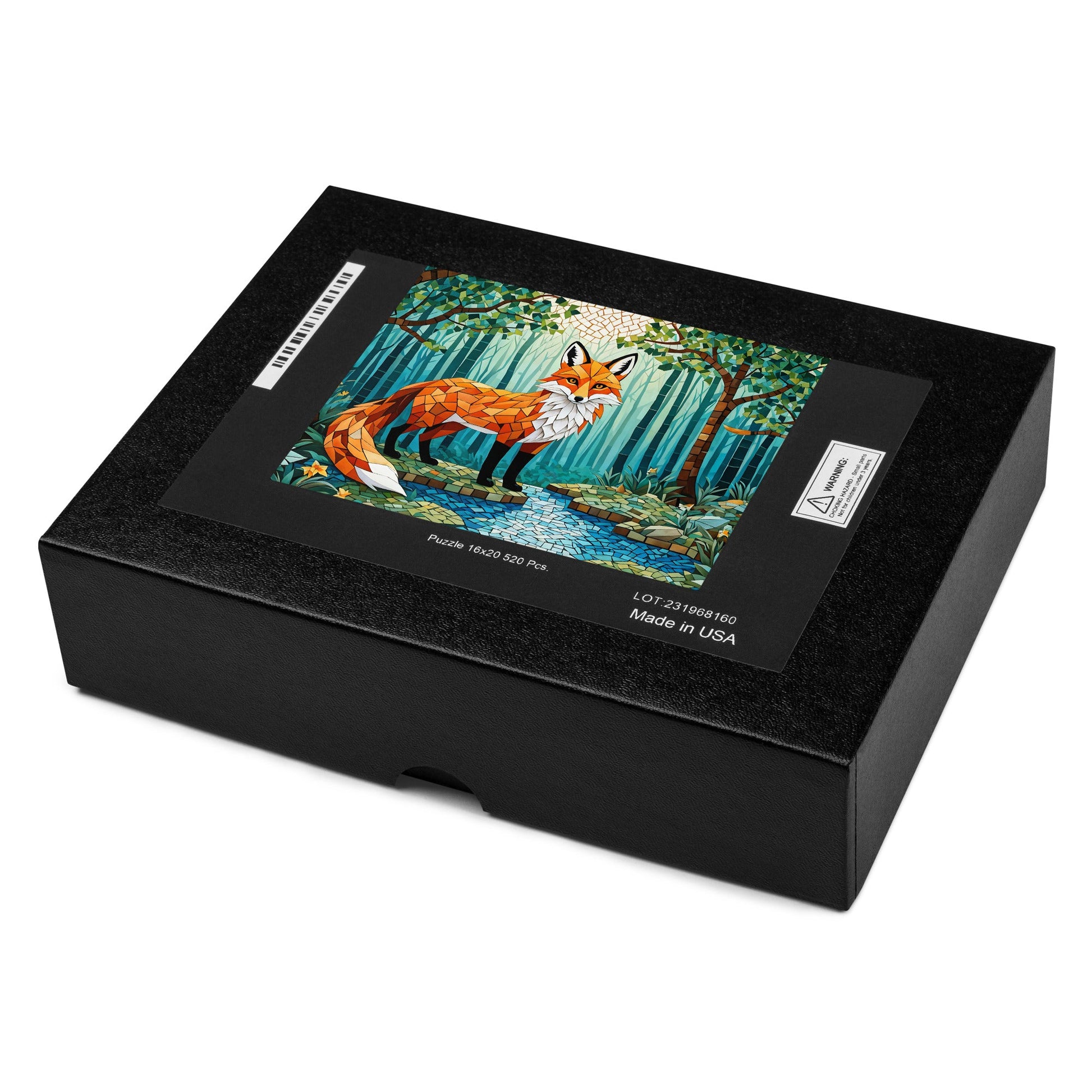 Mosaic Fox By The River Jigsaw Puzzle - Puzzle - Discovery Co.