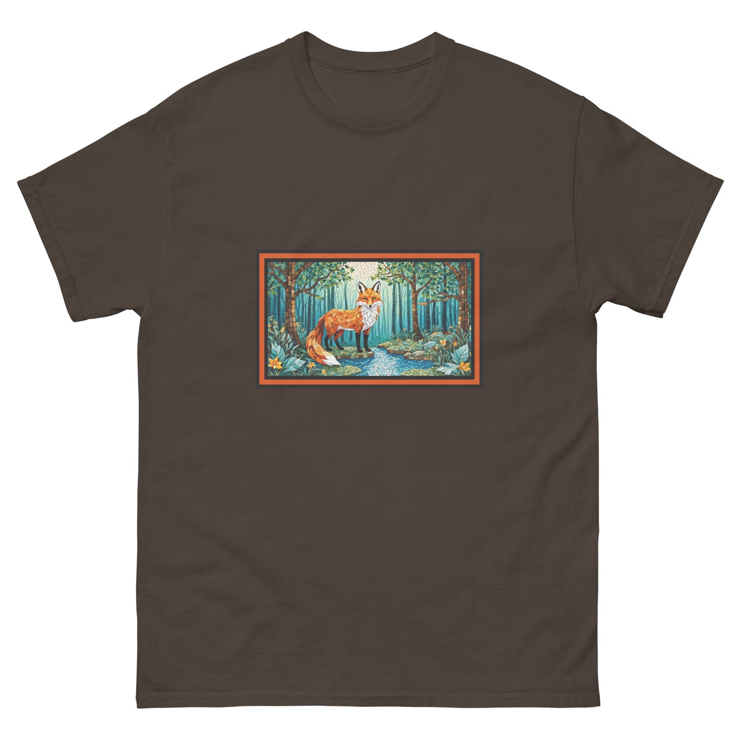 Mosaic Fox By The River Women's Classic Tee - Women's Shirts - Discovery Co.