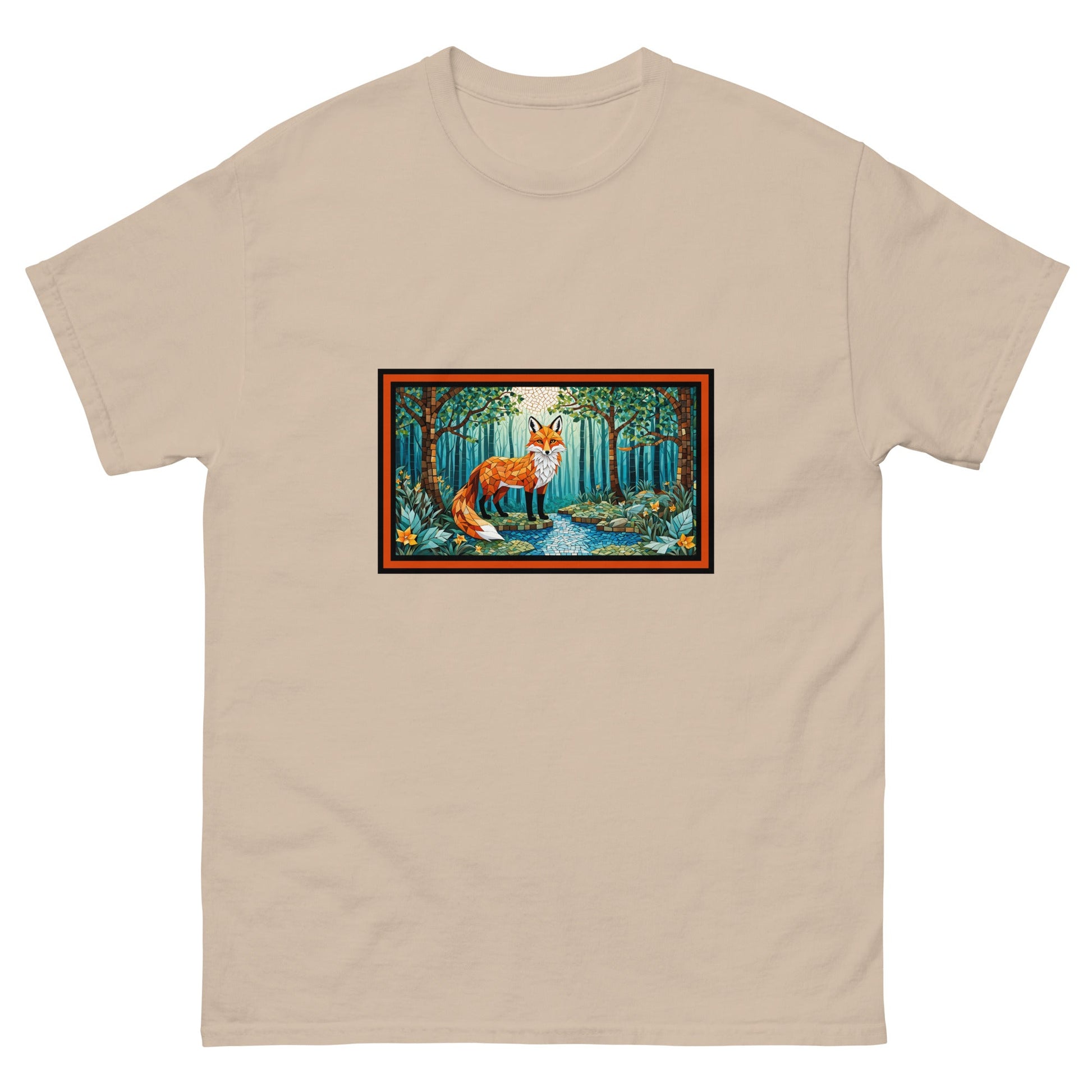 Mosaic Fox By The River Women's Classic Tee - Women's Shirts - Discovery Co.