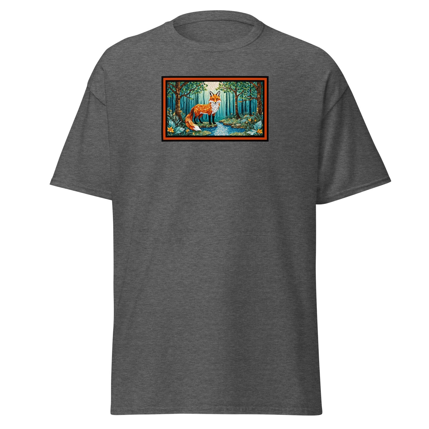 Mosaic Fox By The River Women's (Unisex) Classic Tee - Women's Shirts - Discovery Co.