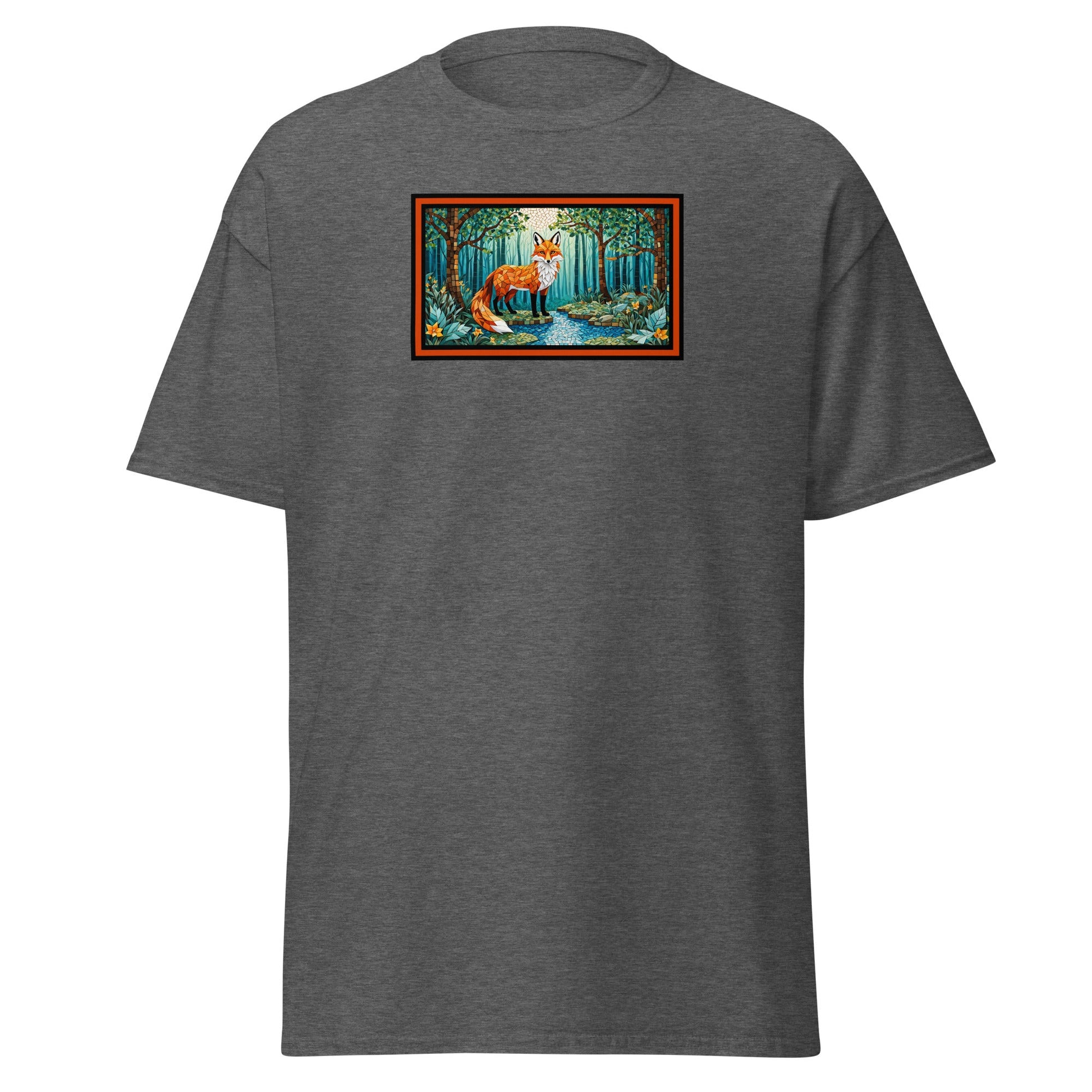 Mosaic Fox By The River Women's (Unisex) Classic Tee - Women's Shirts - Discovery Co.