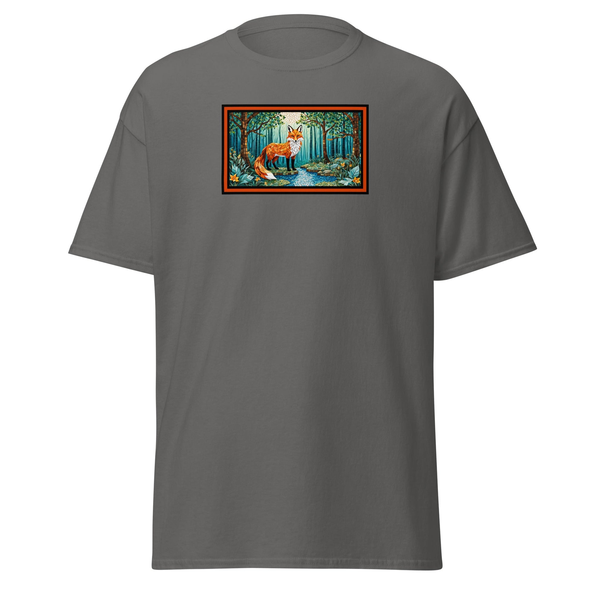 Mosaic Fox By The River Women's (Unisex) Classic Tee - Women's Shirts - Discovery Co.