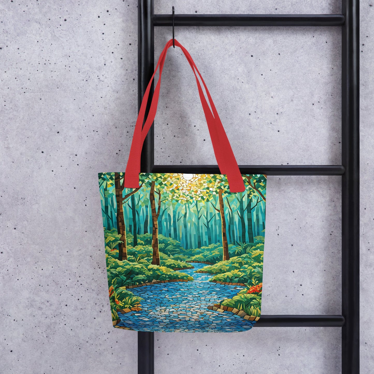 Mosaic River II Tote Bag - Tote Bags - Discovery Co.