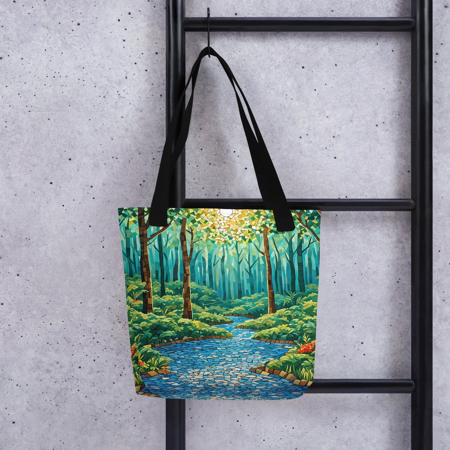Mosaic River II Tote Bag - Tote Bags - Discovery Co.