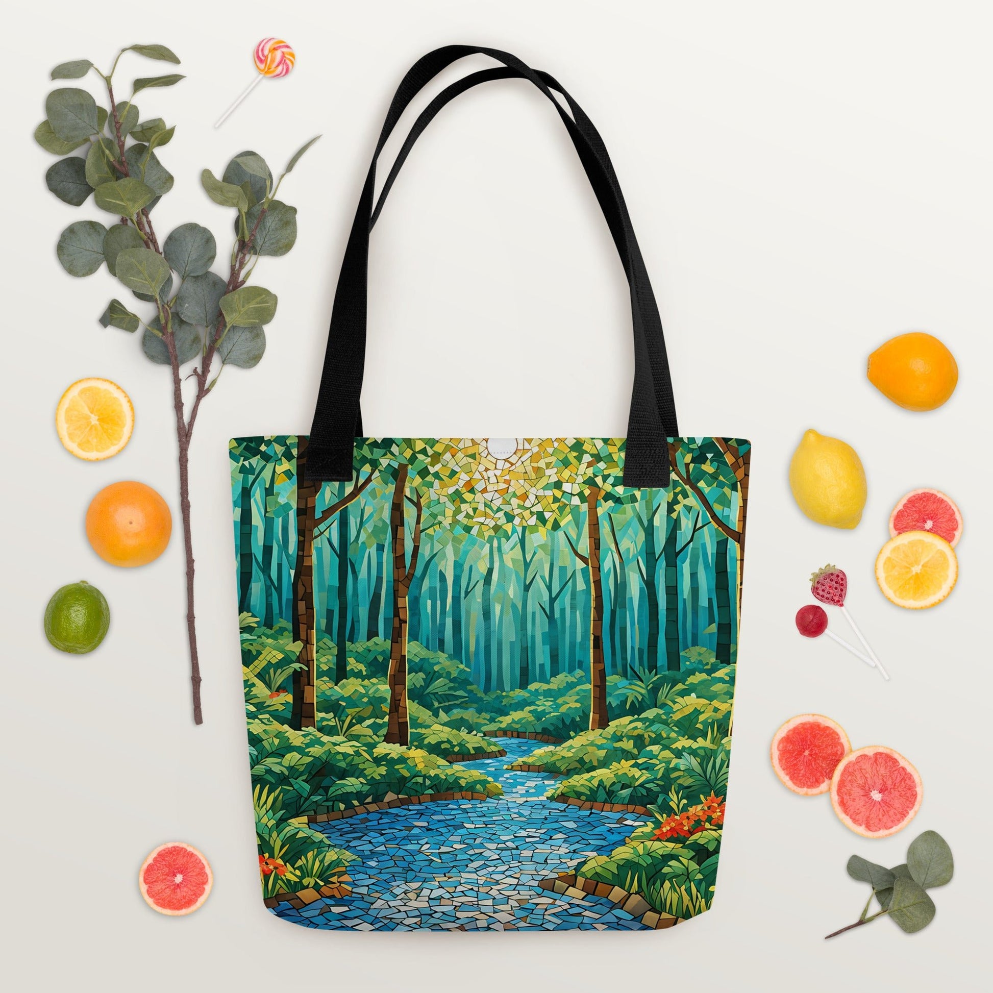 Mosaic River II Tote Bag - Tote Bags - Discovery Co.