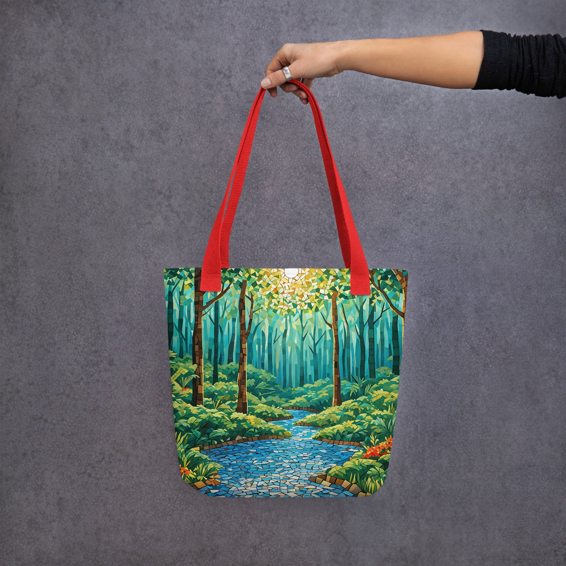 Mosaic River II Tote Bag - Tote Bags - Discovery Co.