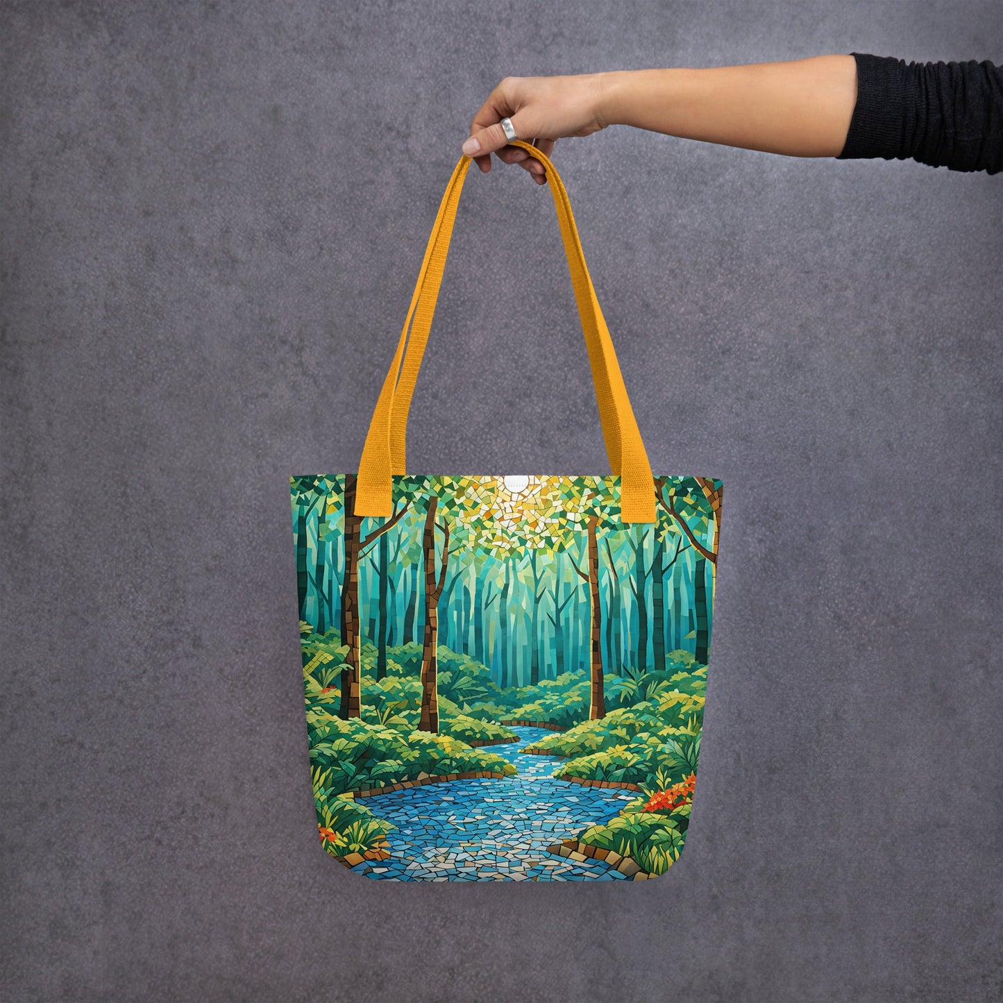Mosaic River II Tote Bag - Tote Bags - Discovery Co.