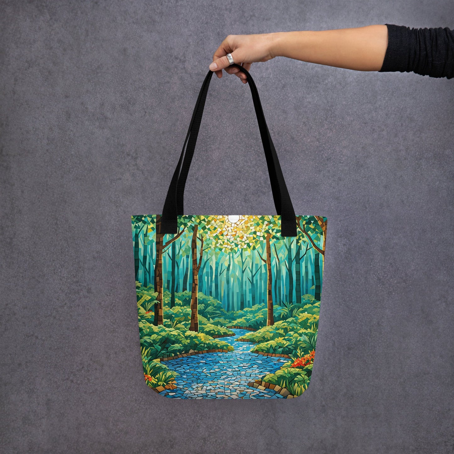 Mosaic River II Tote Bag - Tote Bags - Discovery Co.