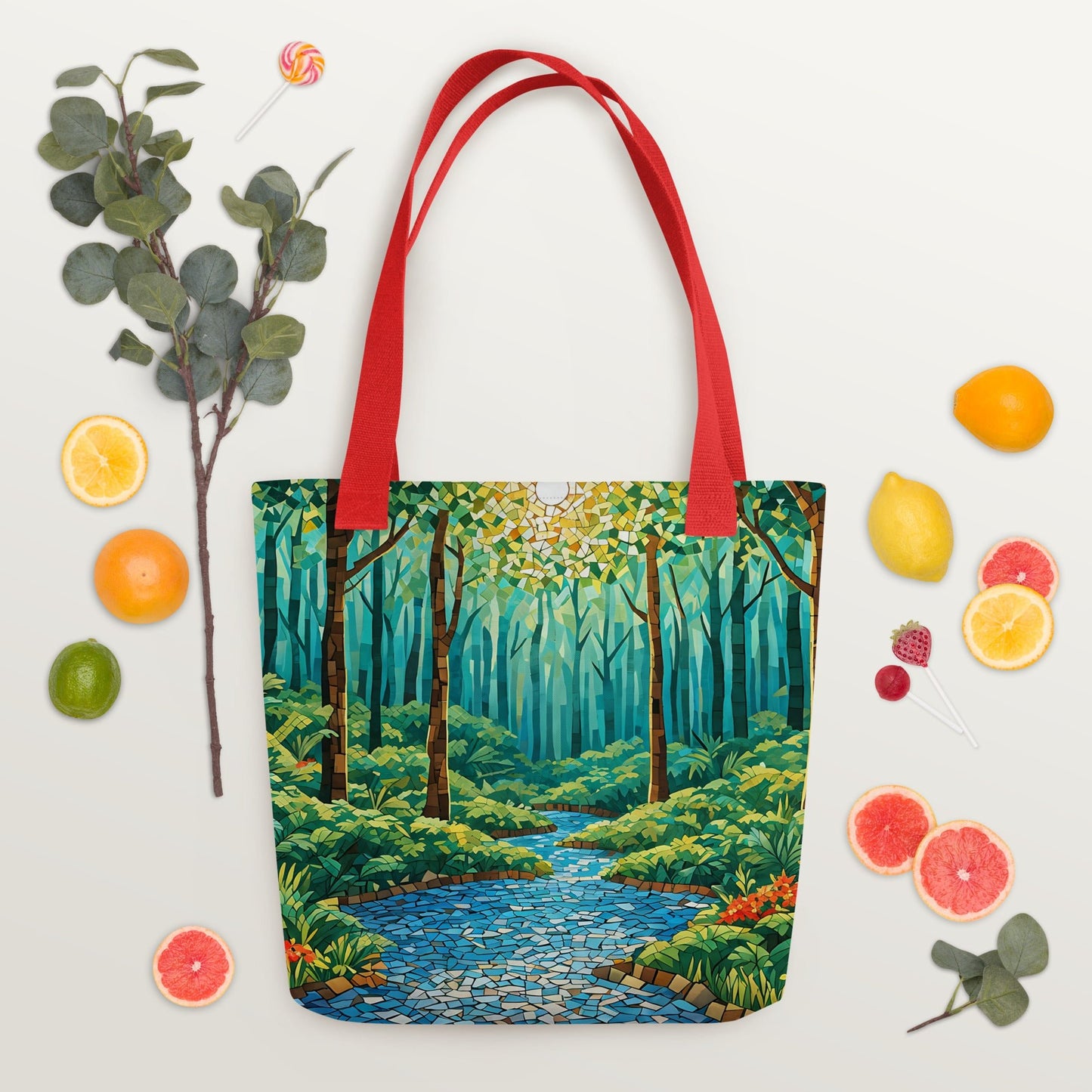 Mosaic River II Tote Bag - Tote Bags - Discovery Co.