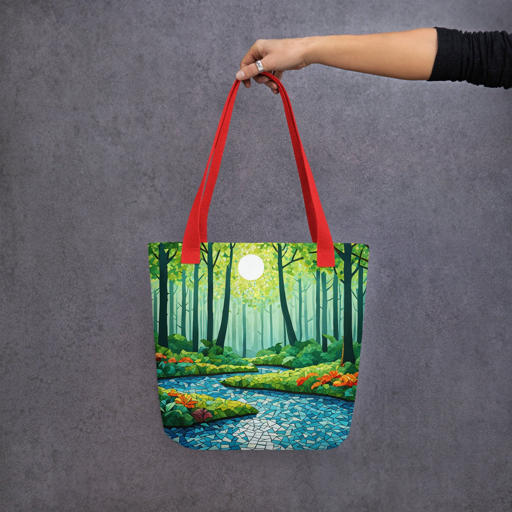 Mosaic River Tote Bag - Tote Bags - Discovery Co.