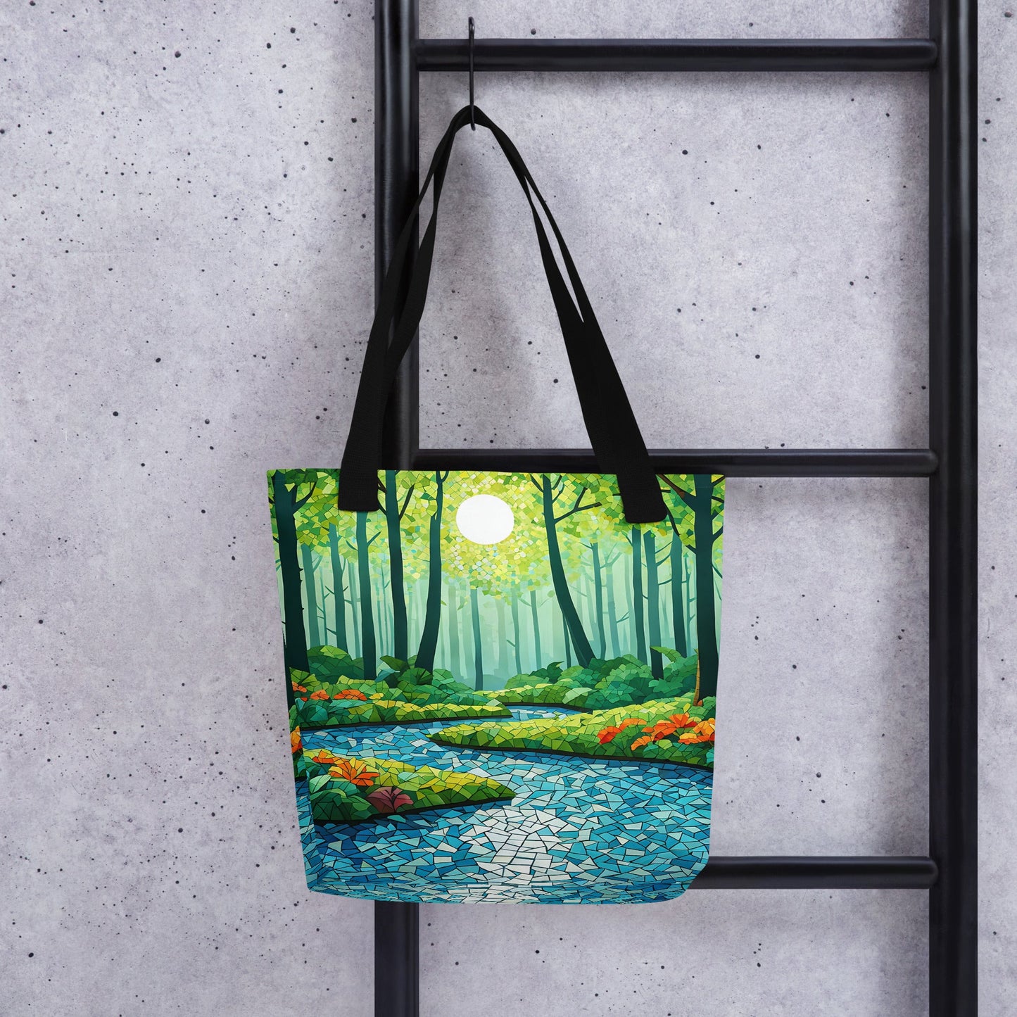 Mosaic River Tote Bag - Tote Bags - Discovery Co.