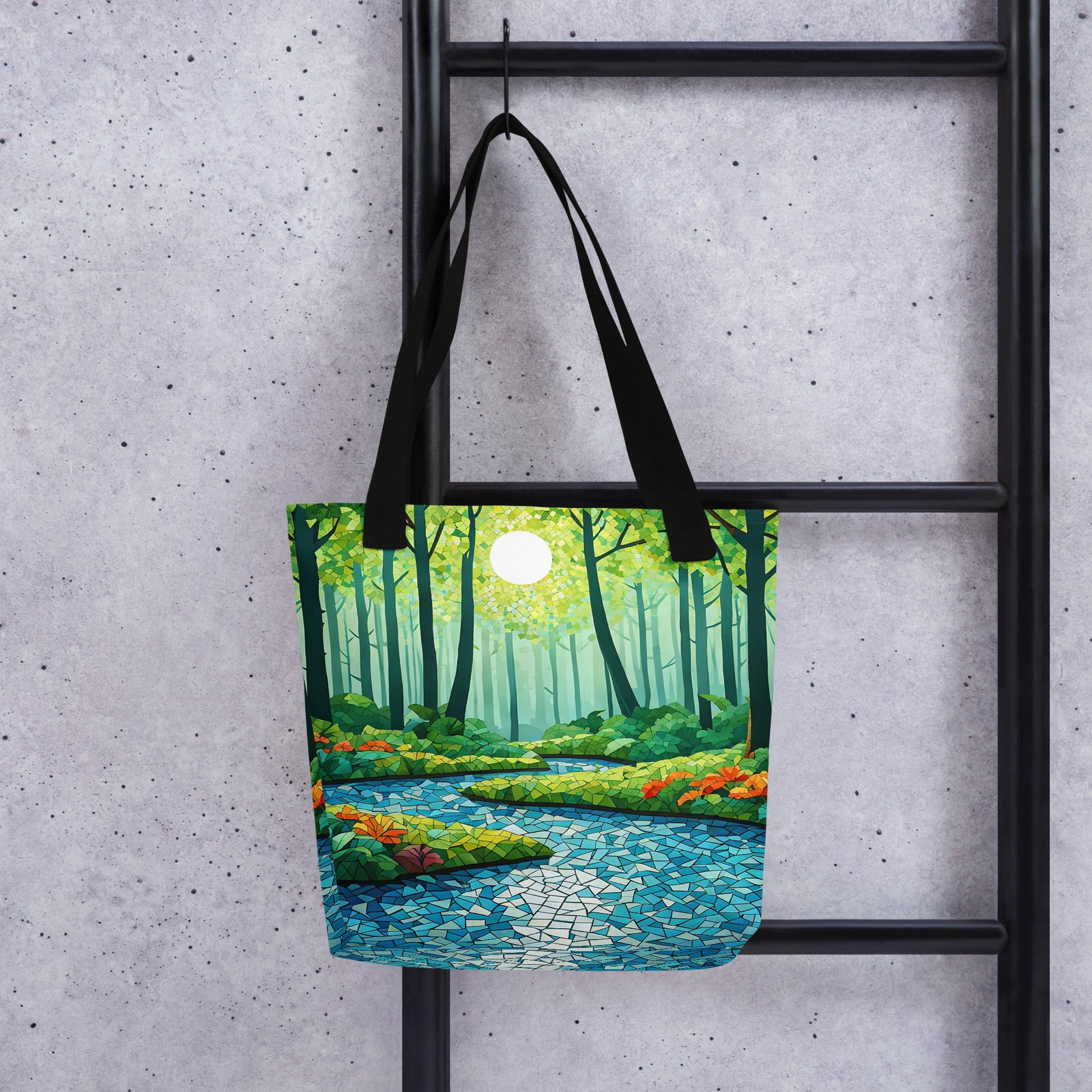 Mosaic River Tote Bag - Tote Bags - Discovery Co.