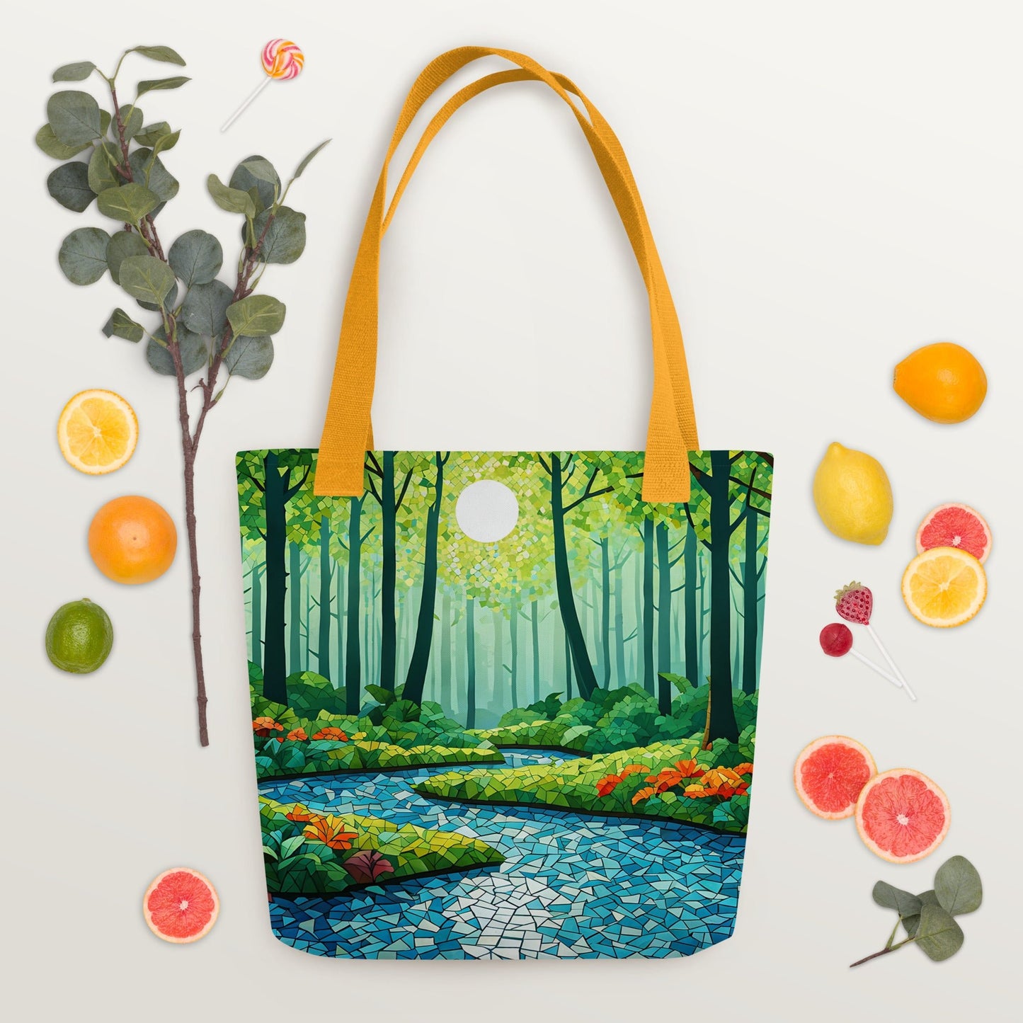 Mosaic River Tote Bag - Tote Bags - Discovery Co.
