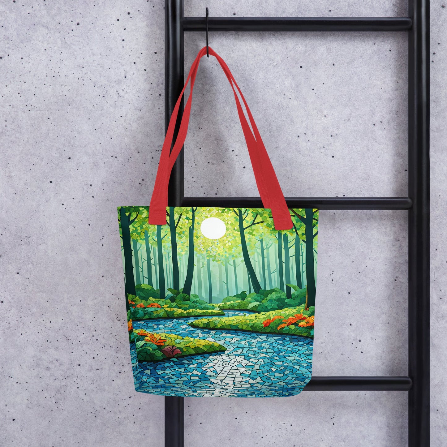 Mosaic River Tote Bag - Tote Bags - Discovery Co.