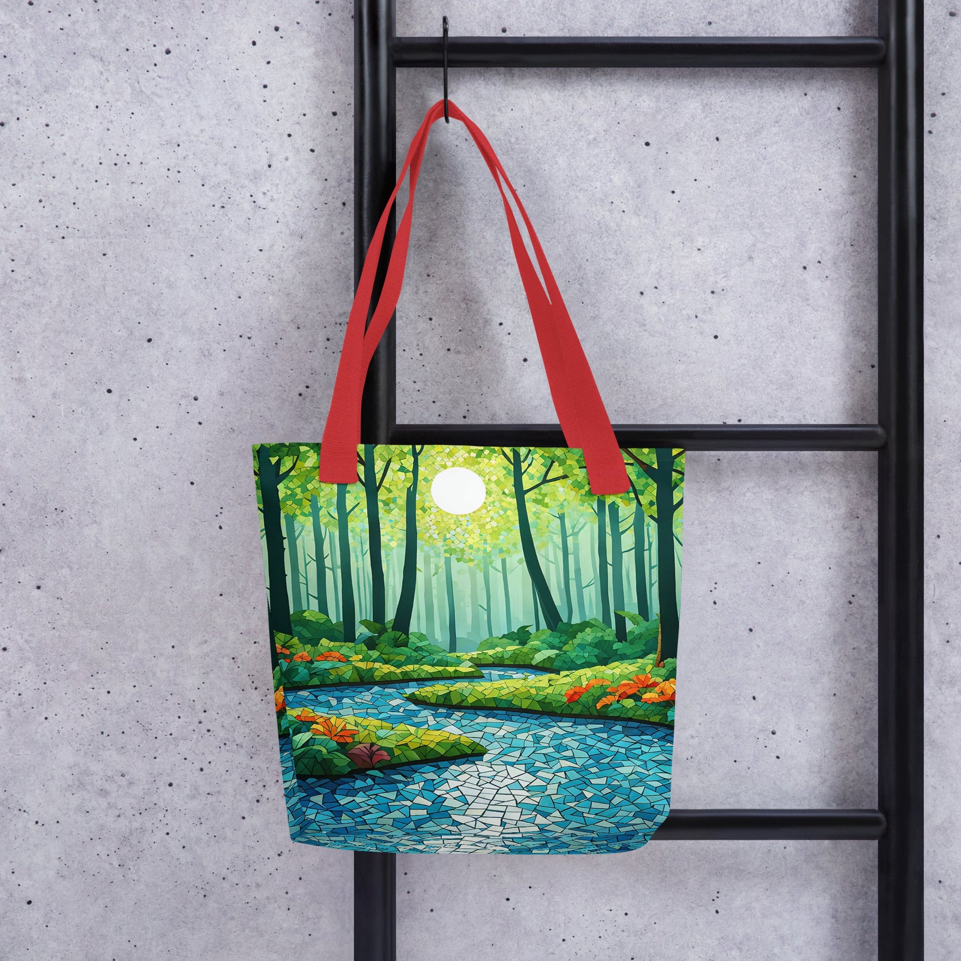 Mosaic River Tote Bag - Tote Bags - Discovery Co.