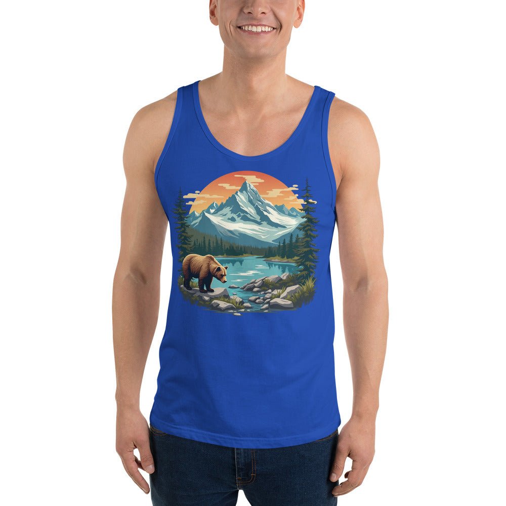Mountain Bear Men's Tank Top - Men's Shirts - Discovery Co.