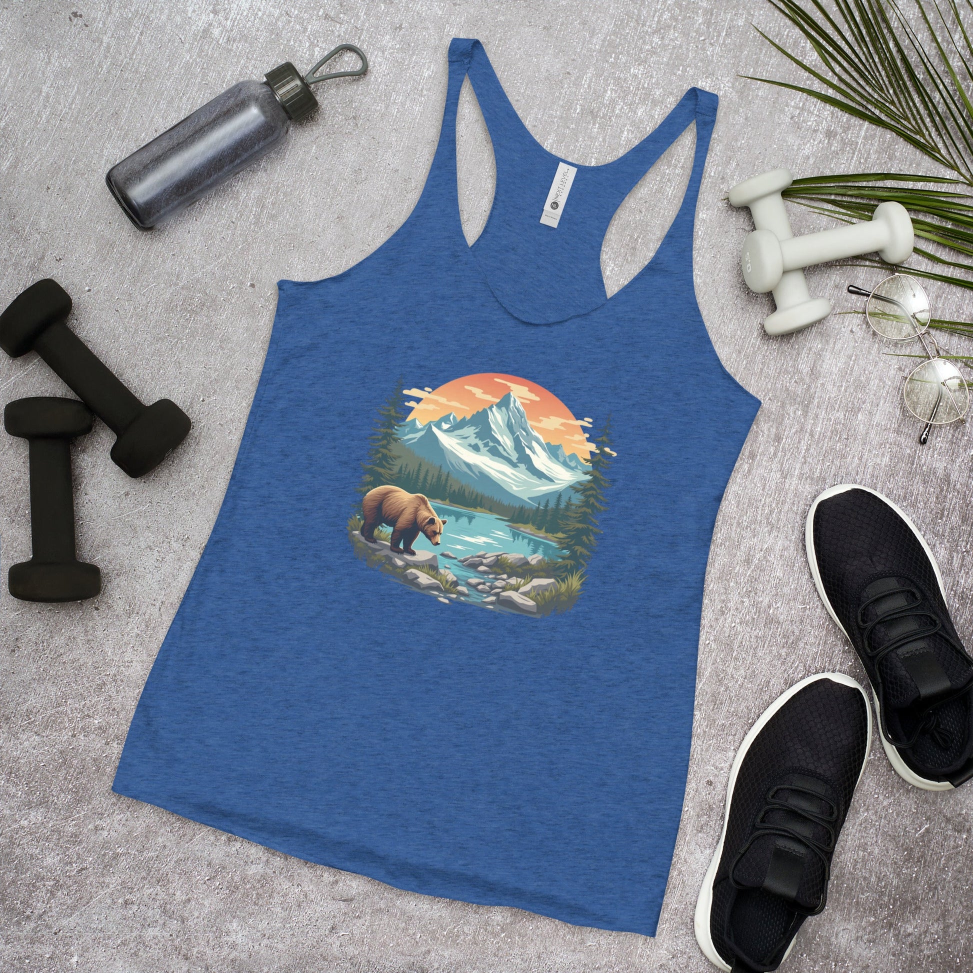 Mountain Bear Women's Racerback Tank - Women's Shirts - Discovery Co.