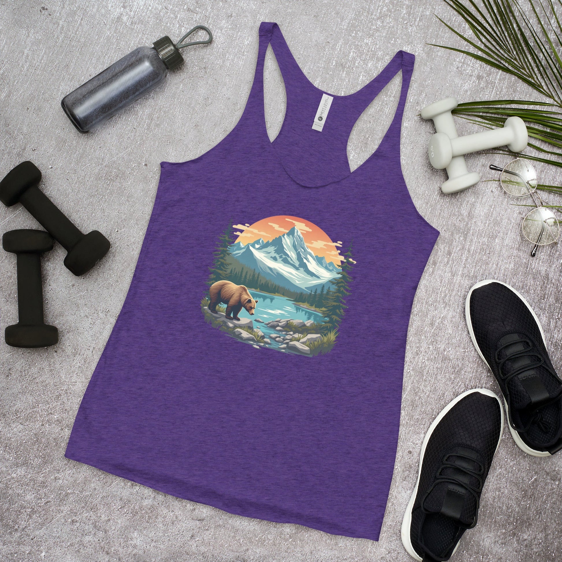 Mountain Bear Women's Racerback Tank - Women's Shirts - Discovery Co.