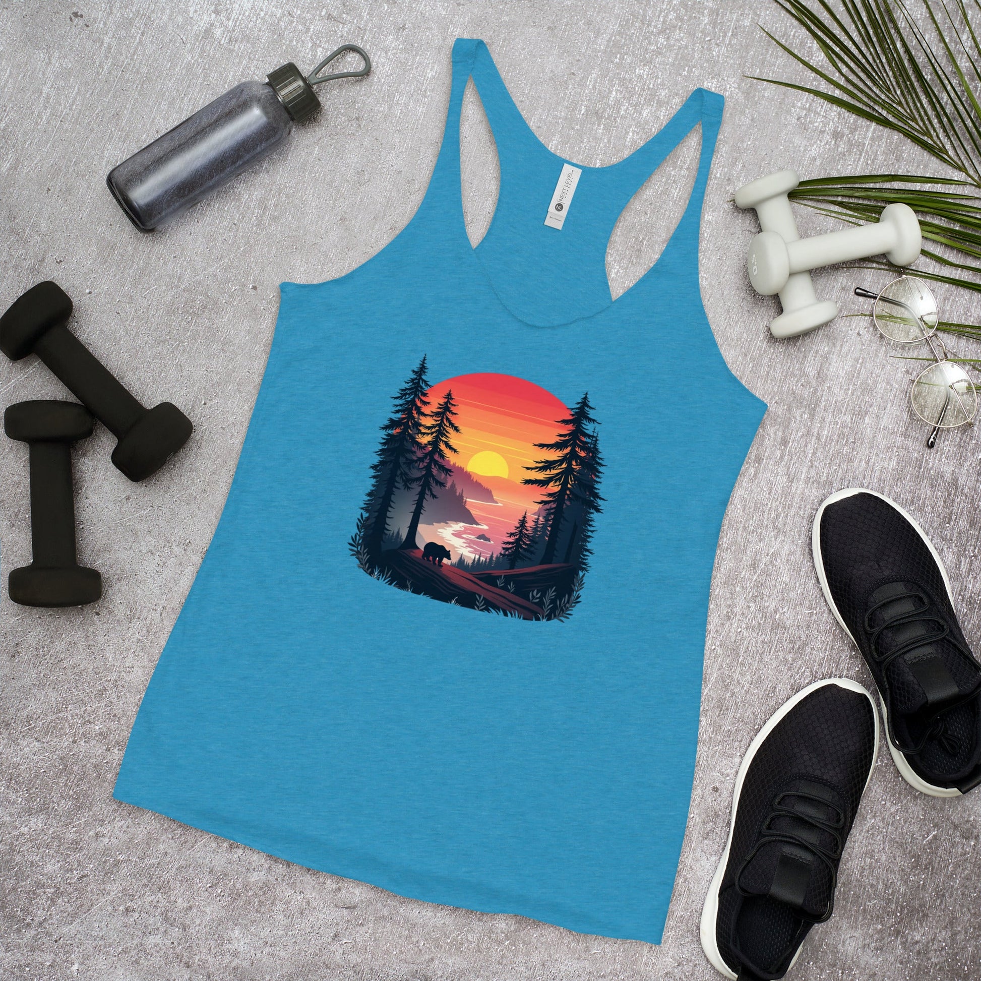 Mountain Bear Women's Racerback Tank - Women's Shirts - Discovery Co.