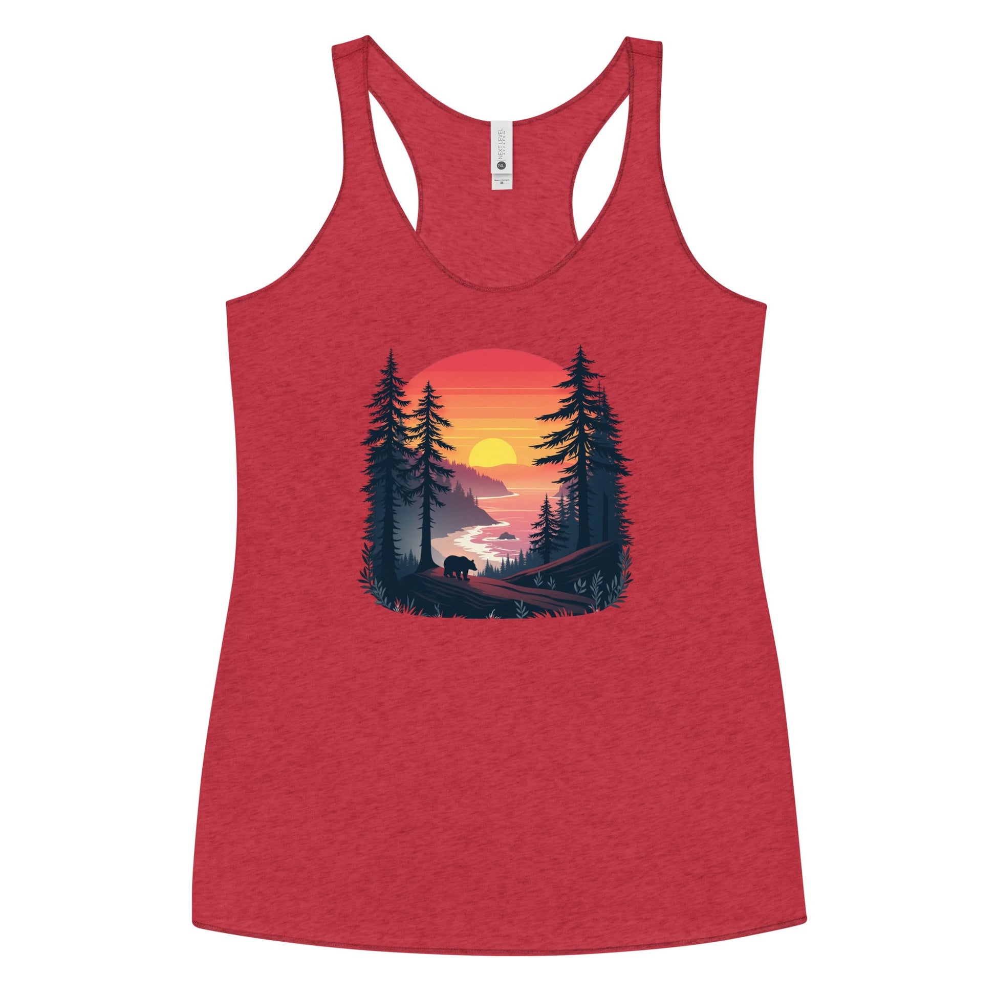 Mountain Bear Women's Racerback Tank - Women's Shirts - Discovery Co.