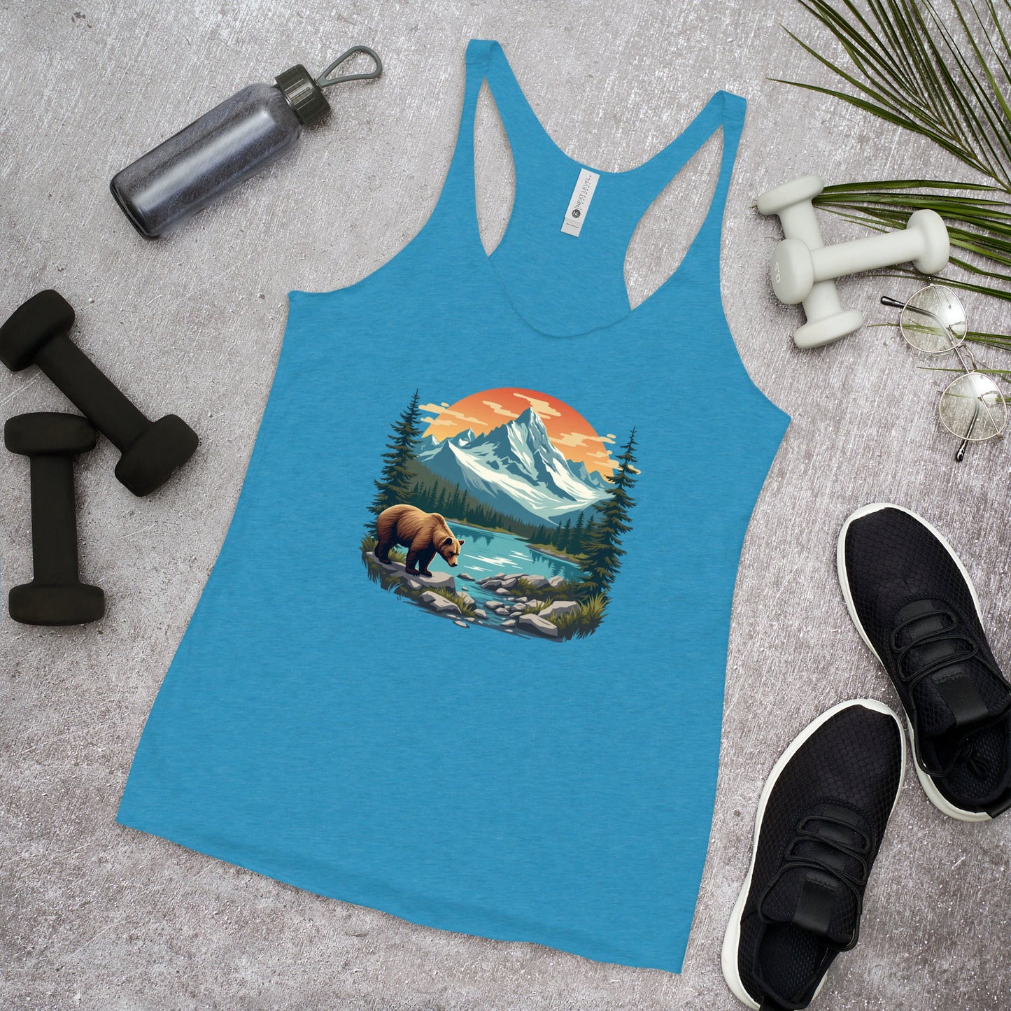 Mountain Bear Women's Racerback Tank - Women's Shirts - Discovery Co.