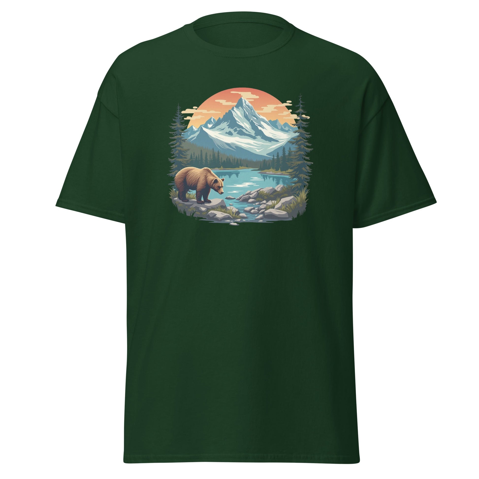 Mountain Bear Women's (Unisex) Classic Tee - Women's Shirts - Discovery Co.