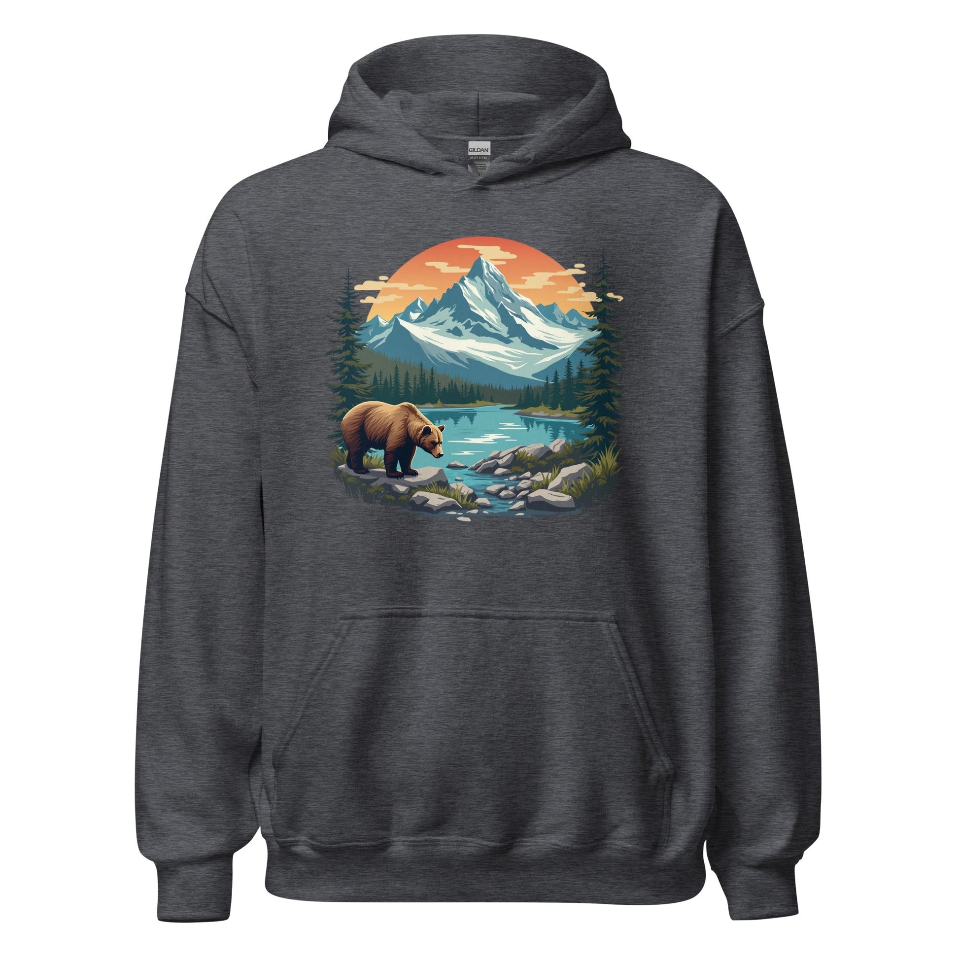 Mountain Bear Women's (Unisex) Hoodie - Hoodies - Discovery Co.