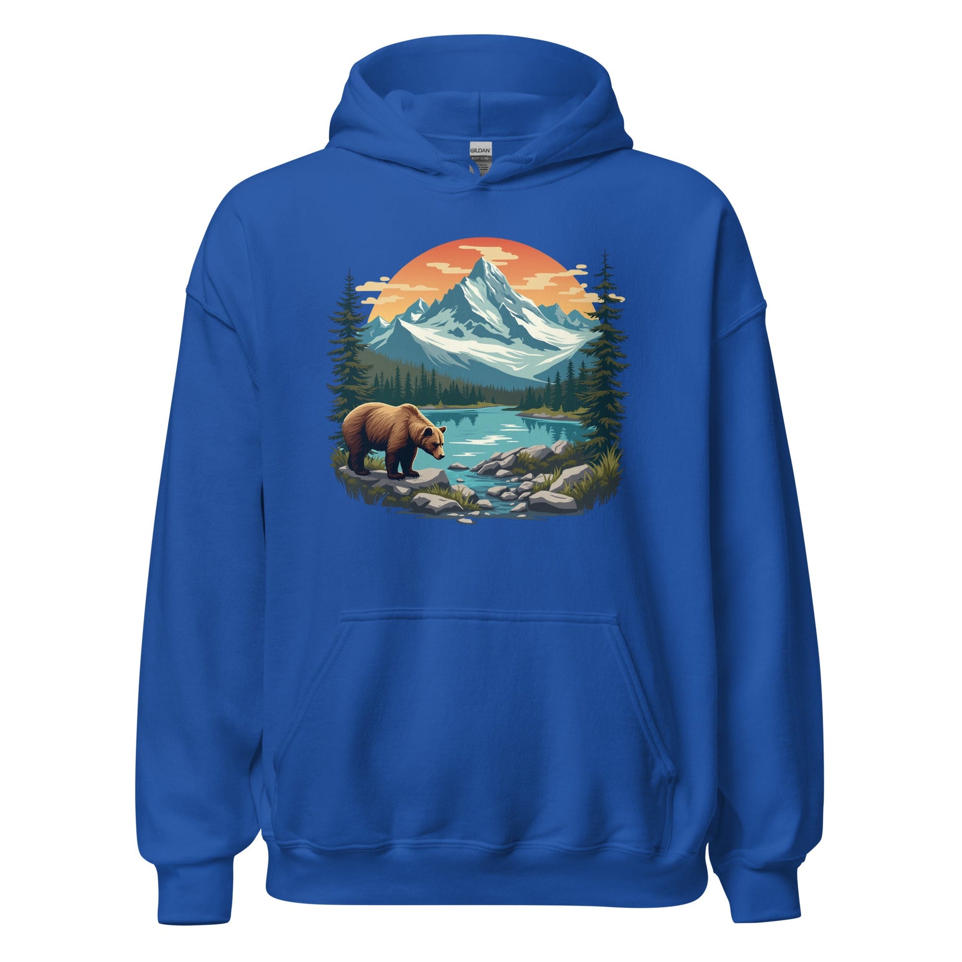 Mountain Bear Women's (Unisex) Hoodie - Hoodies - Discovery Co.