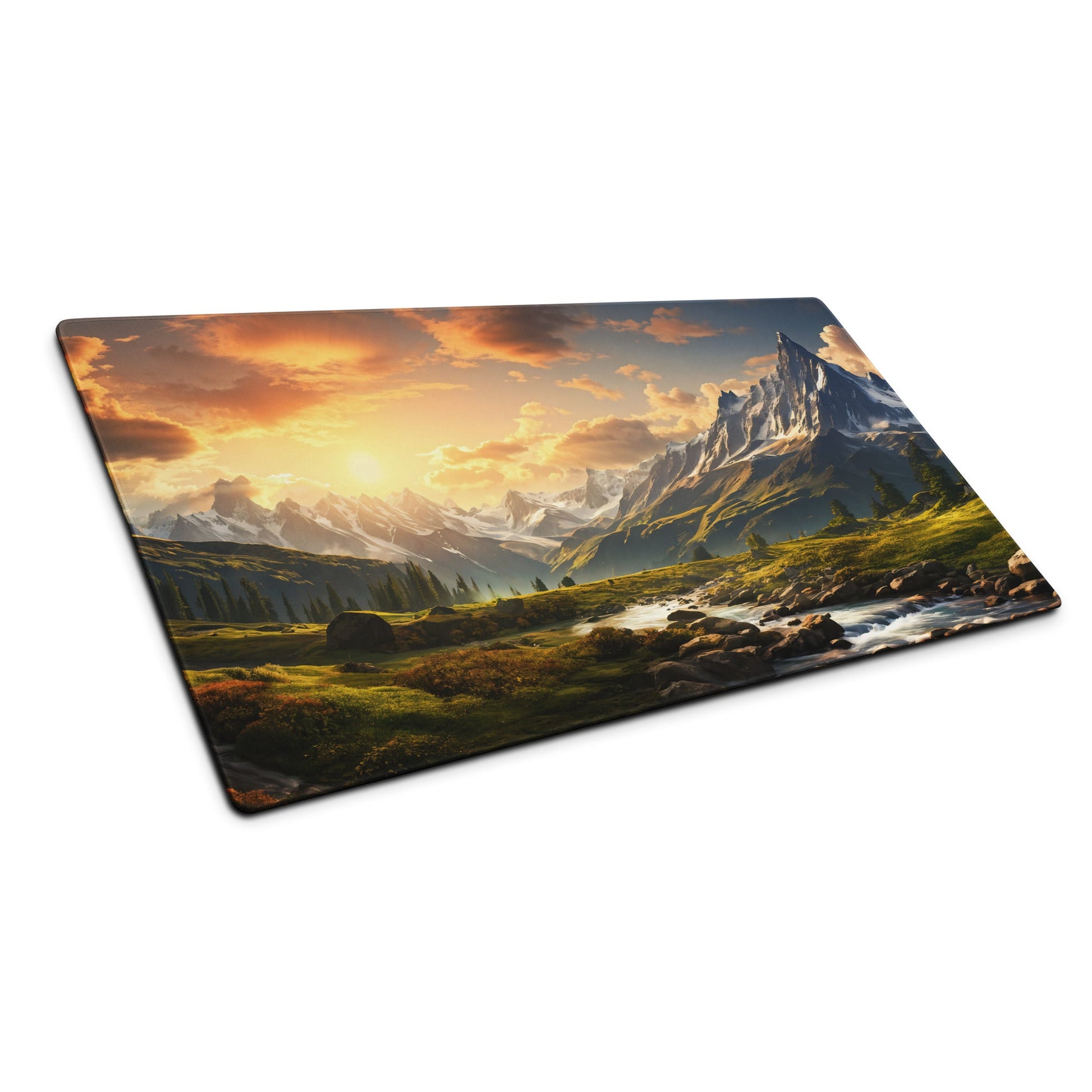 Mountain Scene Gaming Mouse Pad - Mouse Pads - Discovery Co.