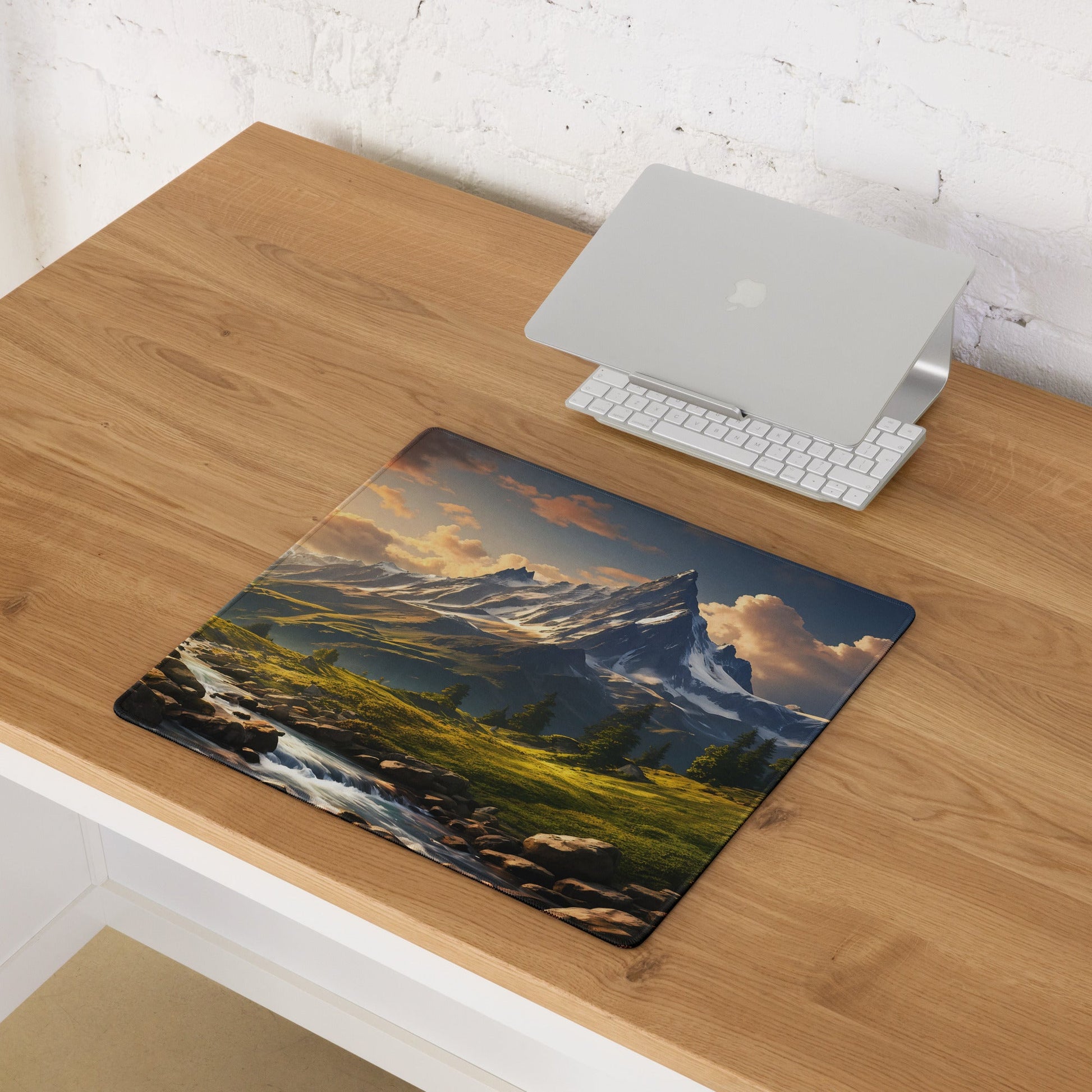 Mountain Scene Gaming Mouse Pad - Mouse Pads - Discovery Co.