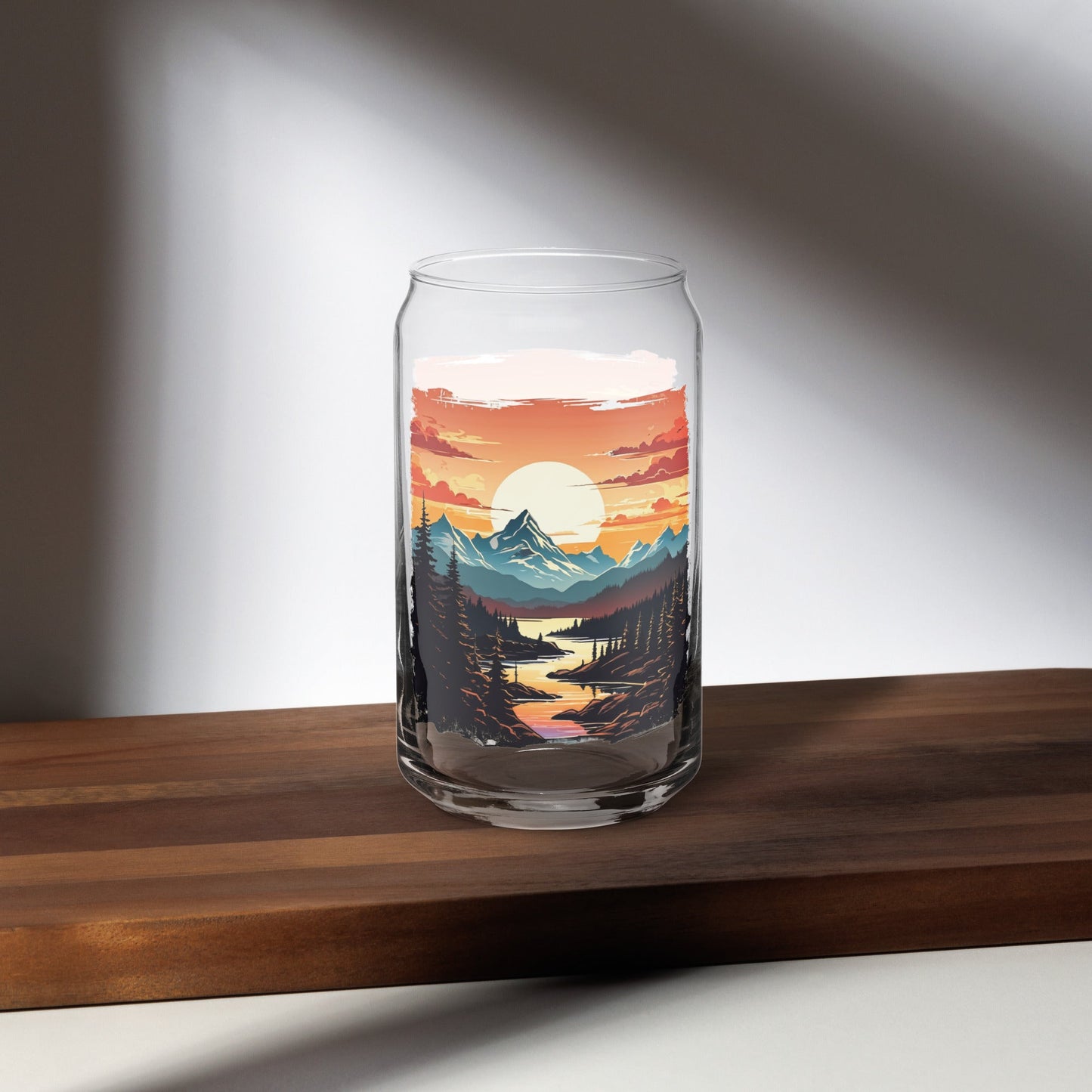 Mountain Stream Can - Shaped Glass - Can - Shaped Glass - Discovery Co.