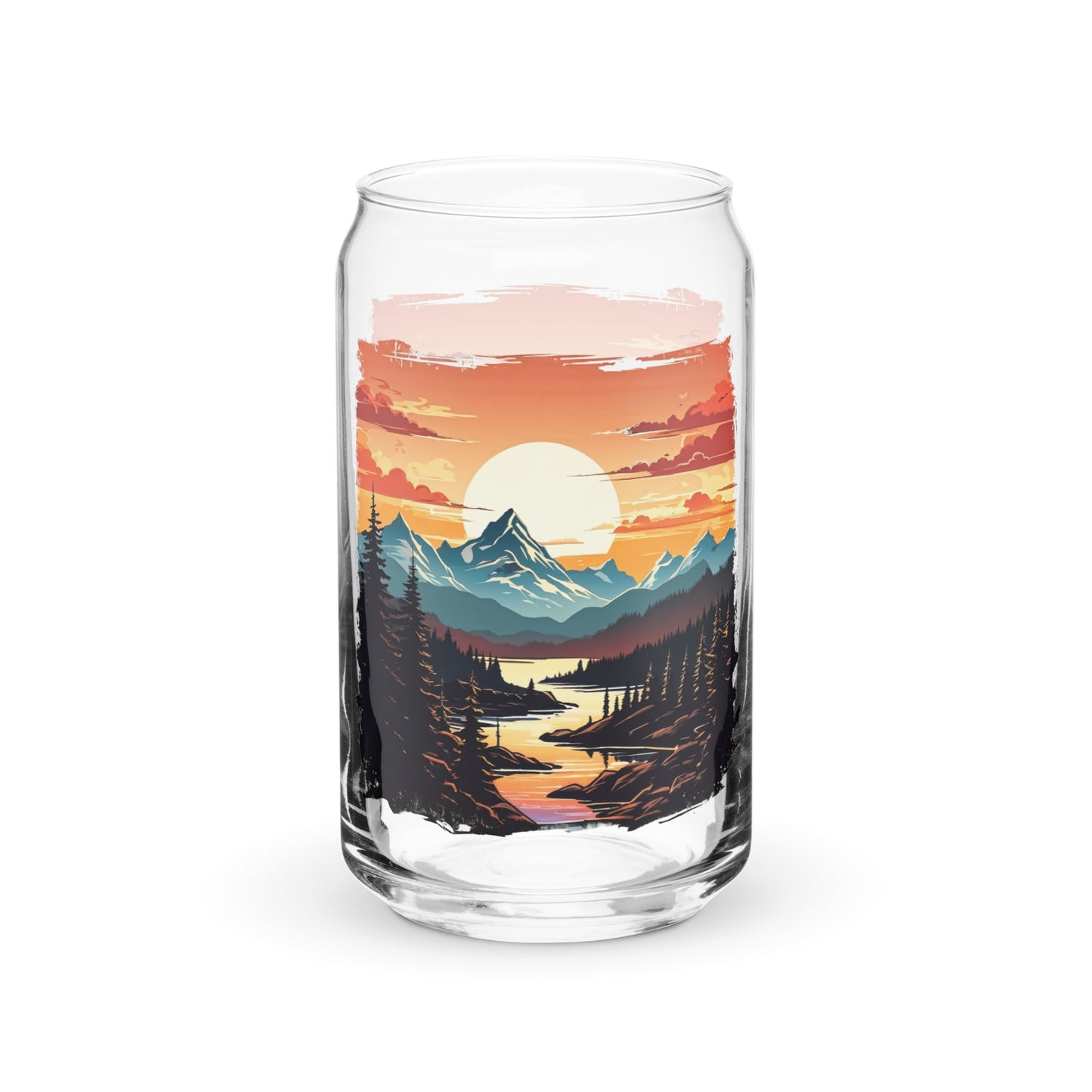 Mountain Stream Can-Shaped Glass - Can-Shaped Glass - Discovery Co.