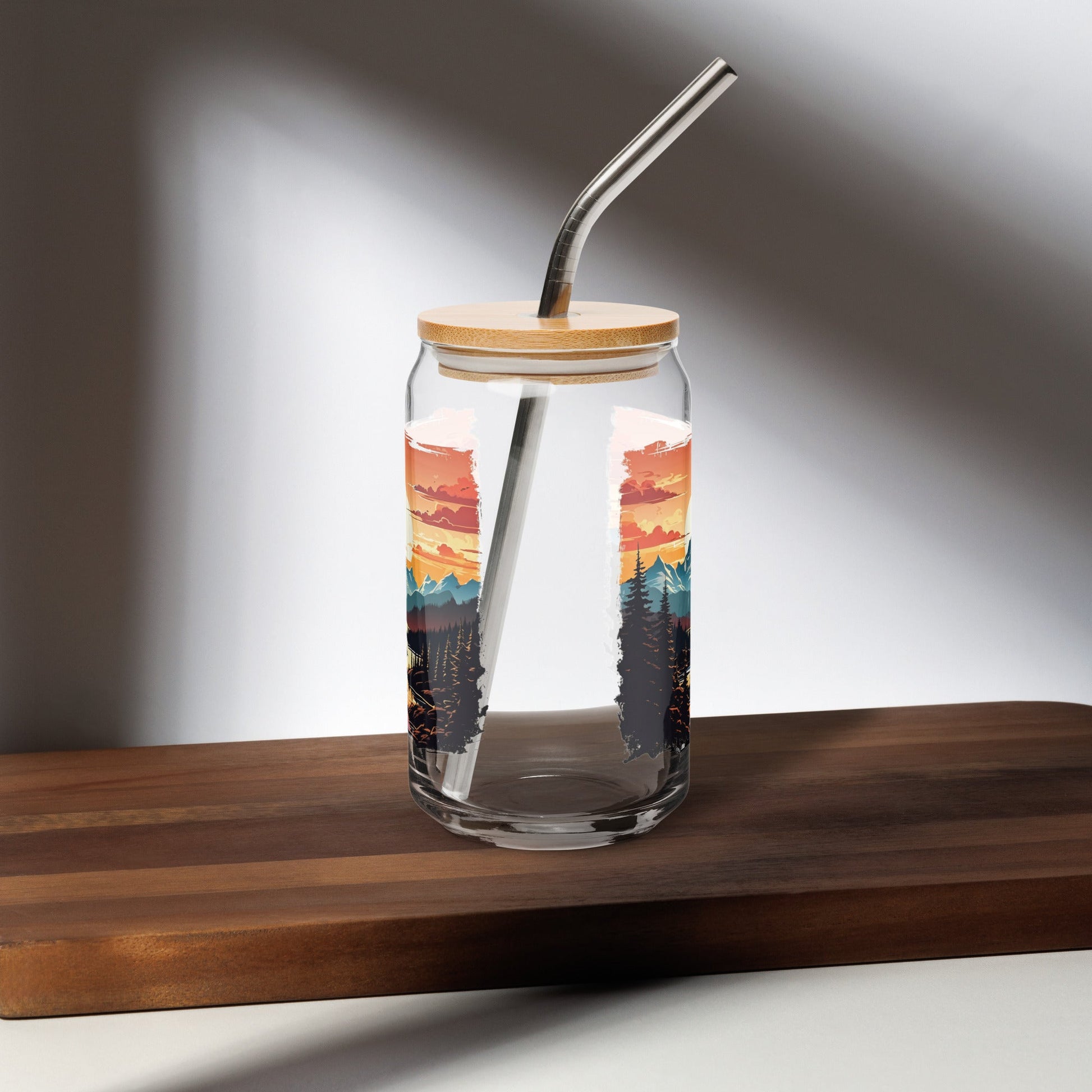 Mountain Stream Can - Shaped Glass - Can - Shaped Glass - Discovery Co.