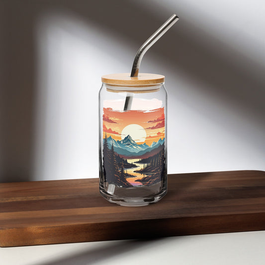 Mountain Stream Can - Shaped Glass - Can - Shaped Glass - Discovery Co.