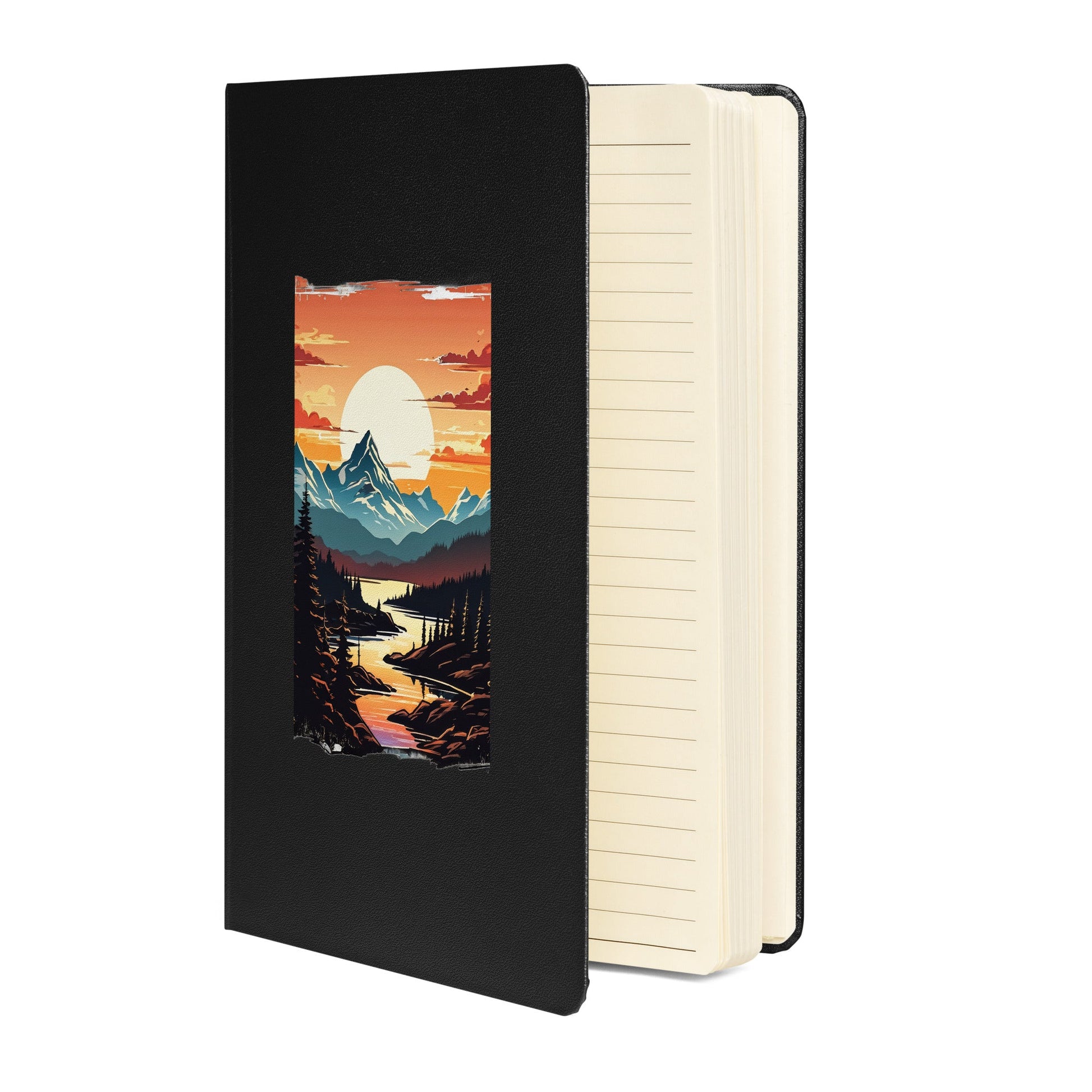 Mountain Stream Hardcover Bound Notebook - Hardcover Bound Notebooks - Discovery Co.