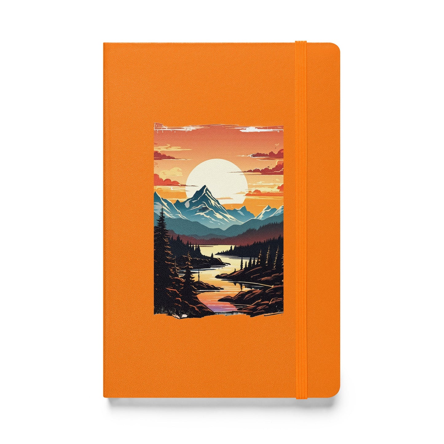 Mountain Stream Hardcover Bound Notebook - Hardcover Bound Notebooks - Discovery Co.