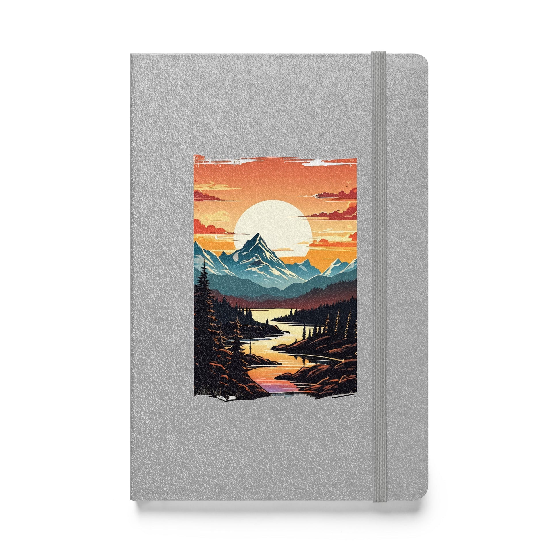 Mountain Stream Hardcover Bound Notebook - Hardcover Bound Notebooks - Discovery Co.