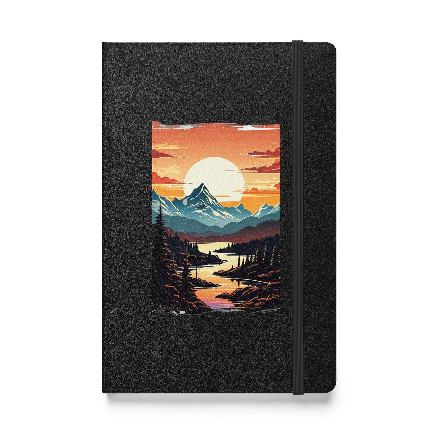 Mountain Stream Hardcover Bound Notebook - Hardcover Bound Notebooks - Discovery Co.