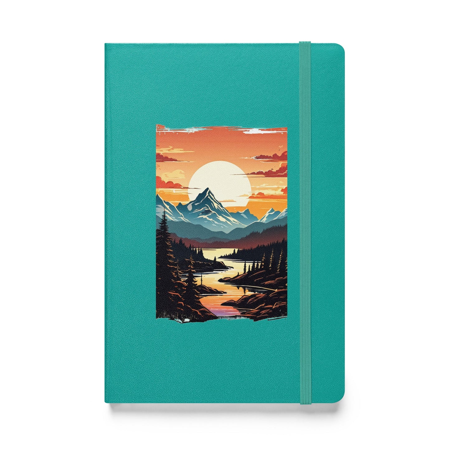 Mountain Stream Hardcover Bound Notebook - Hardcover Bound Notebooks - Discovery Co.