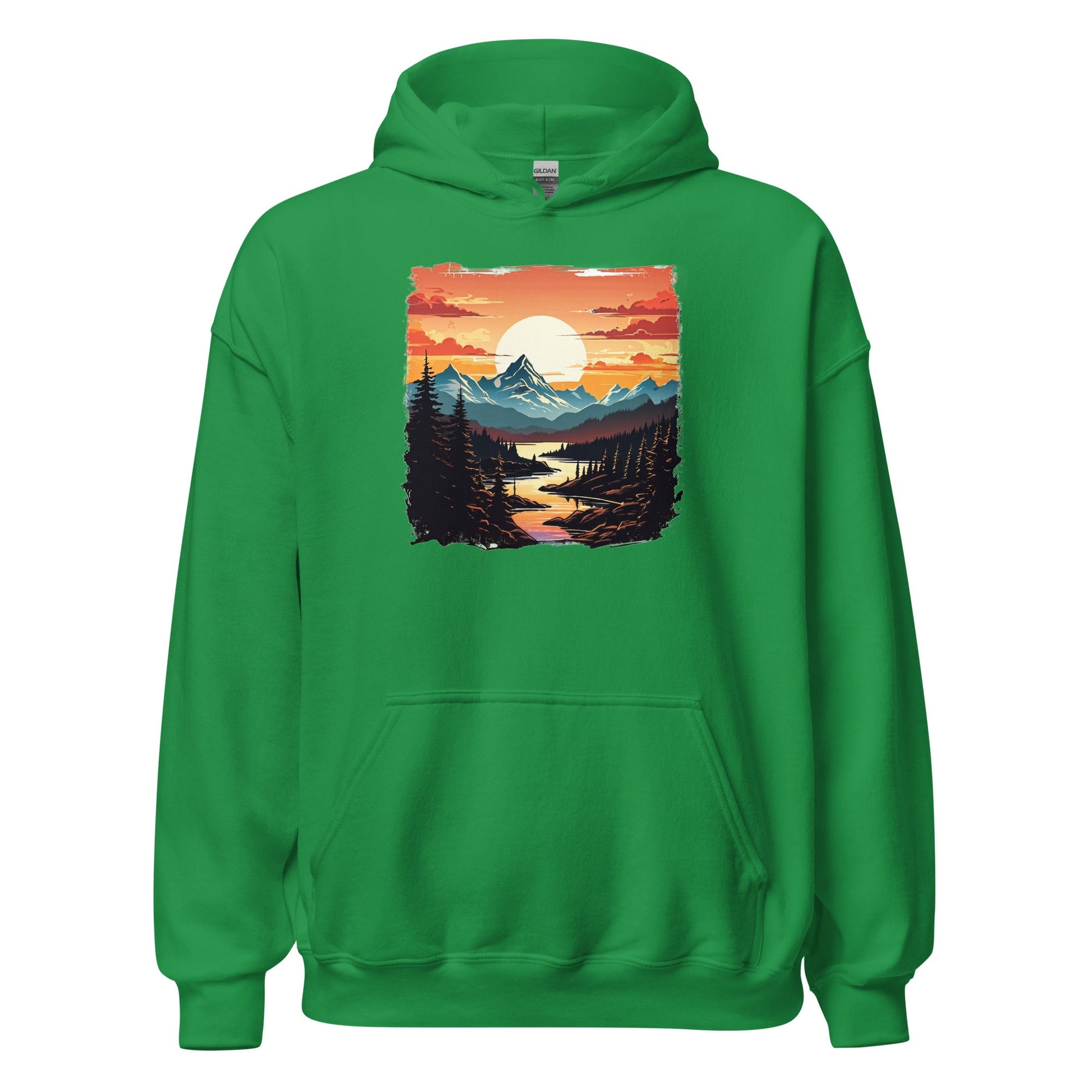 Mountain Stream Men's (Unisex) Hoodie - Men's Shirts - Discovery Co.