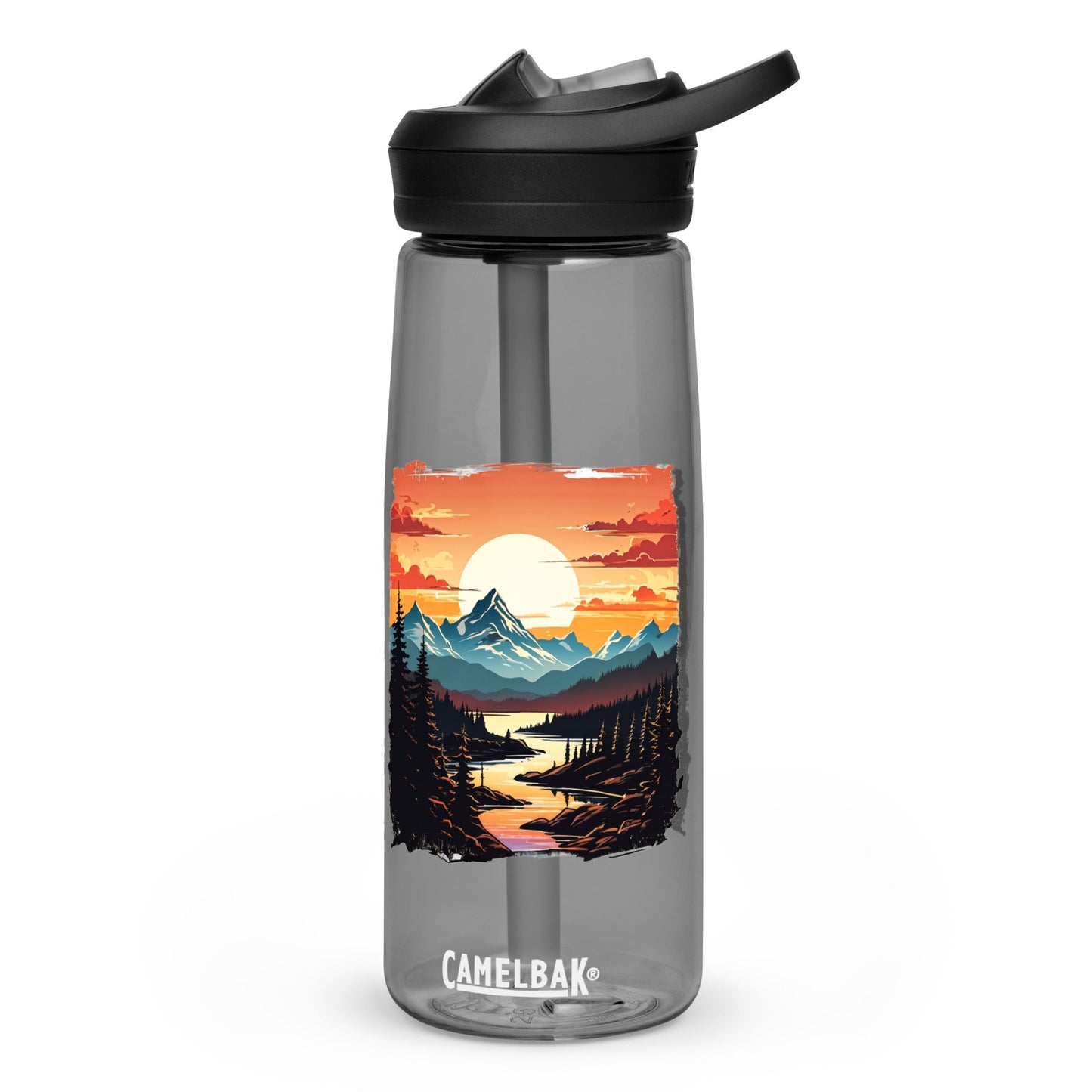 Mountain Stream Sports Water Bottle - Sports Water Bottle - Discovery Co.