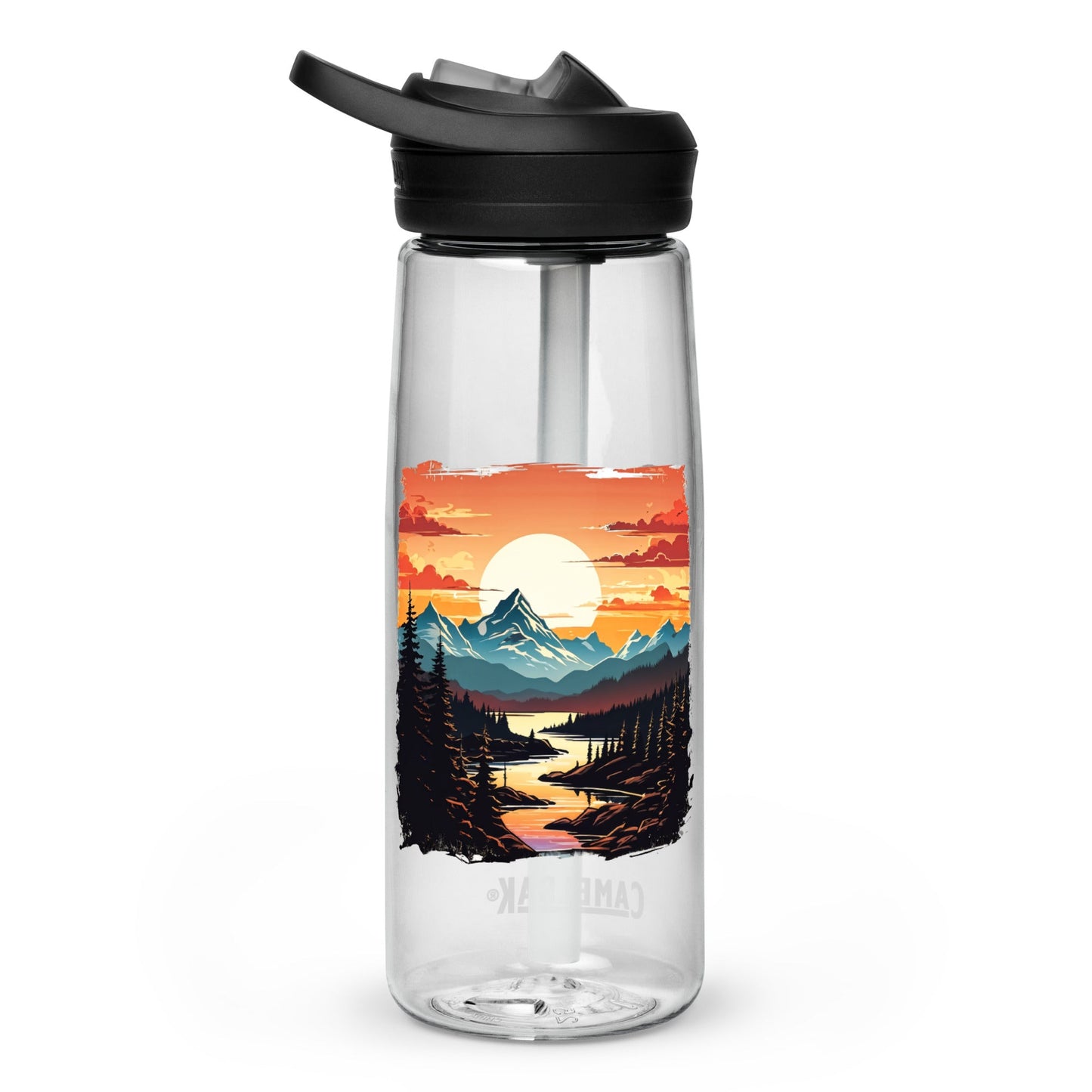 Mountain Stream Sports Water Bottle - Sports Water Bottle - Discovery Co.