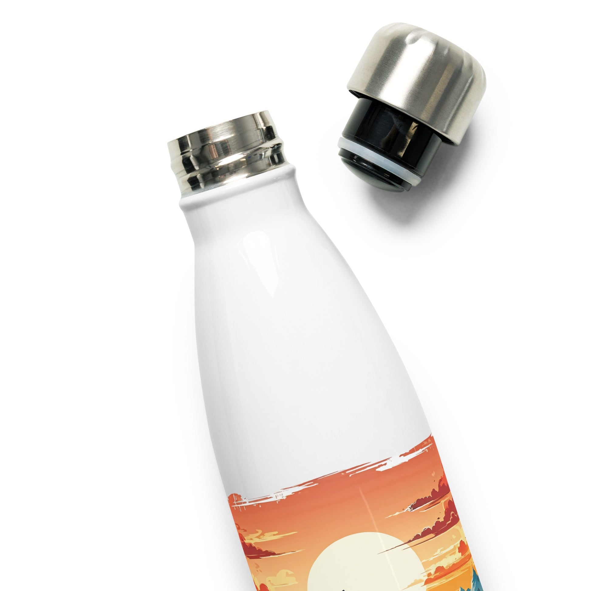 Mountain Stream Stainless Steel Water Bottle - Stainless Steel Water Bottle - Discovery Co.